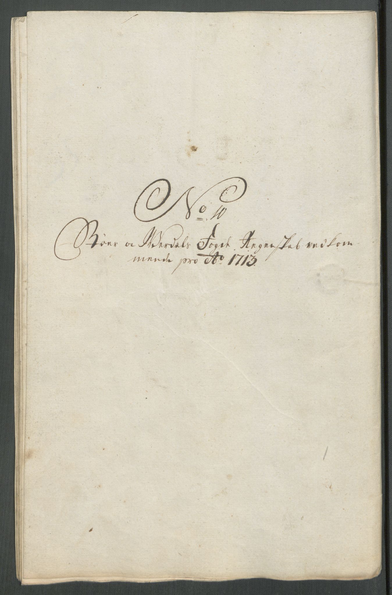 Rentekammeret inntil 1814, Reviderte regnskaper, Fogderegnskap, AV/RA-EA-4092/R62/L4203: Fogderegnskap Stjørdal og Verdal, 1713, p. 152