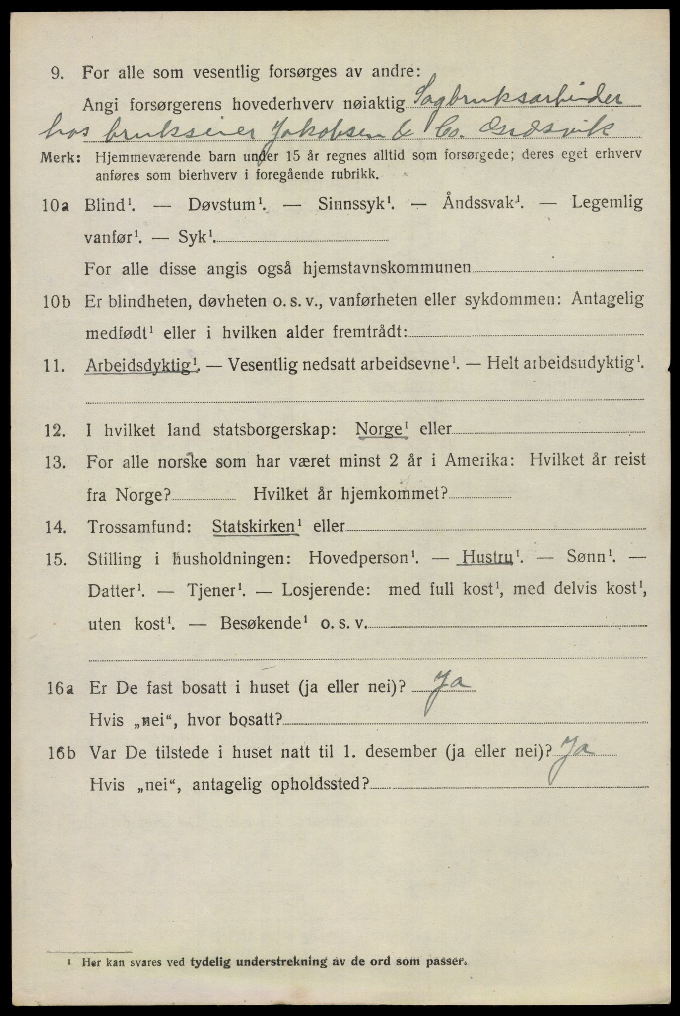 SAO, 1920 census for Onsøy, 1920, p. 6413