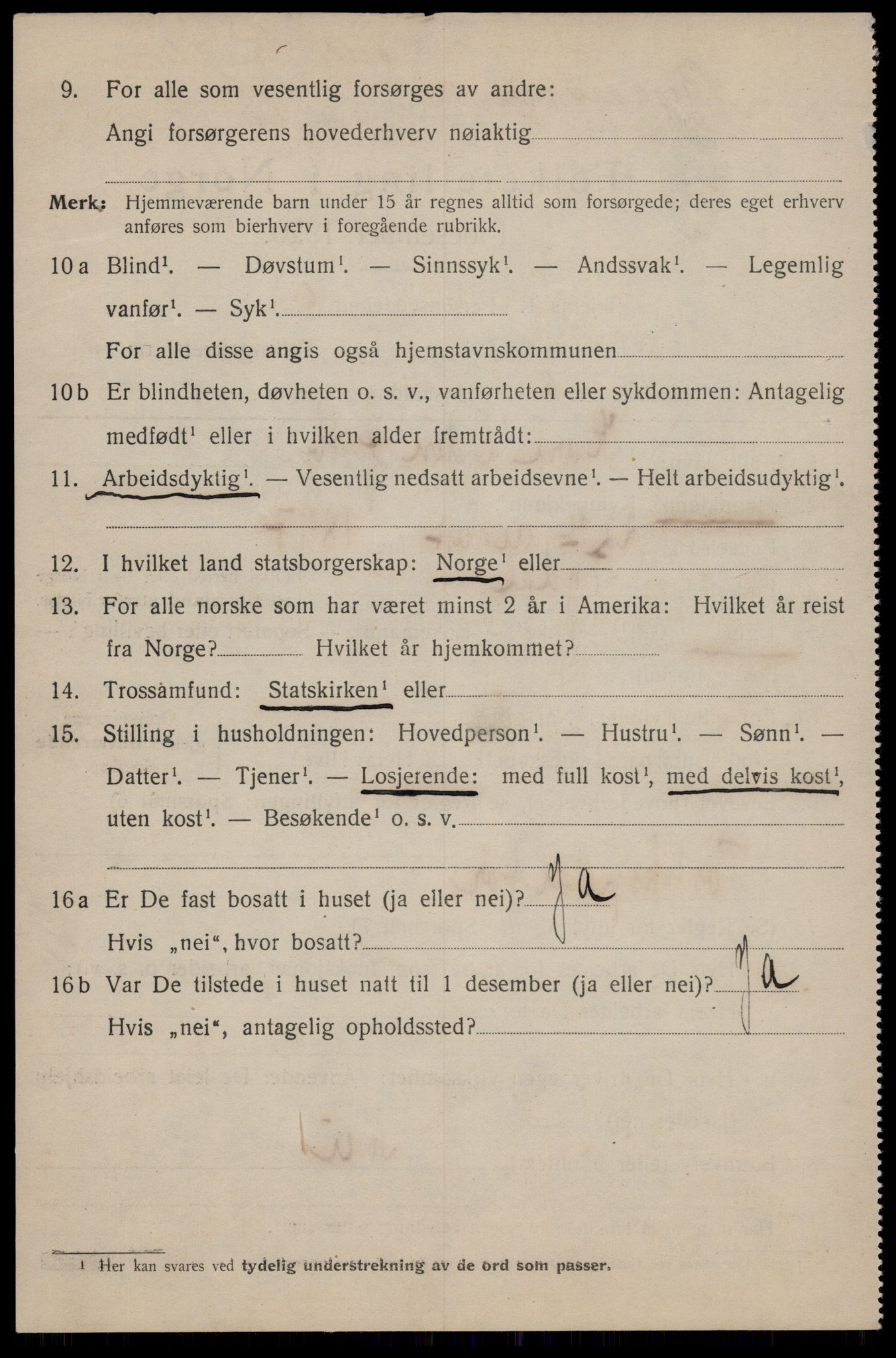 SAT, 1920 census for Trondheim, 1920, p. 38439