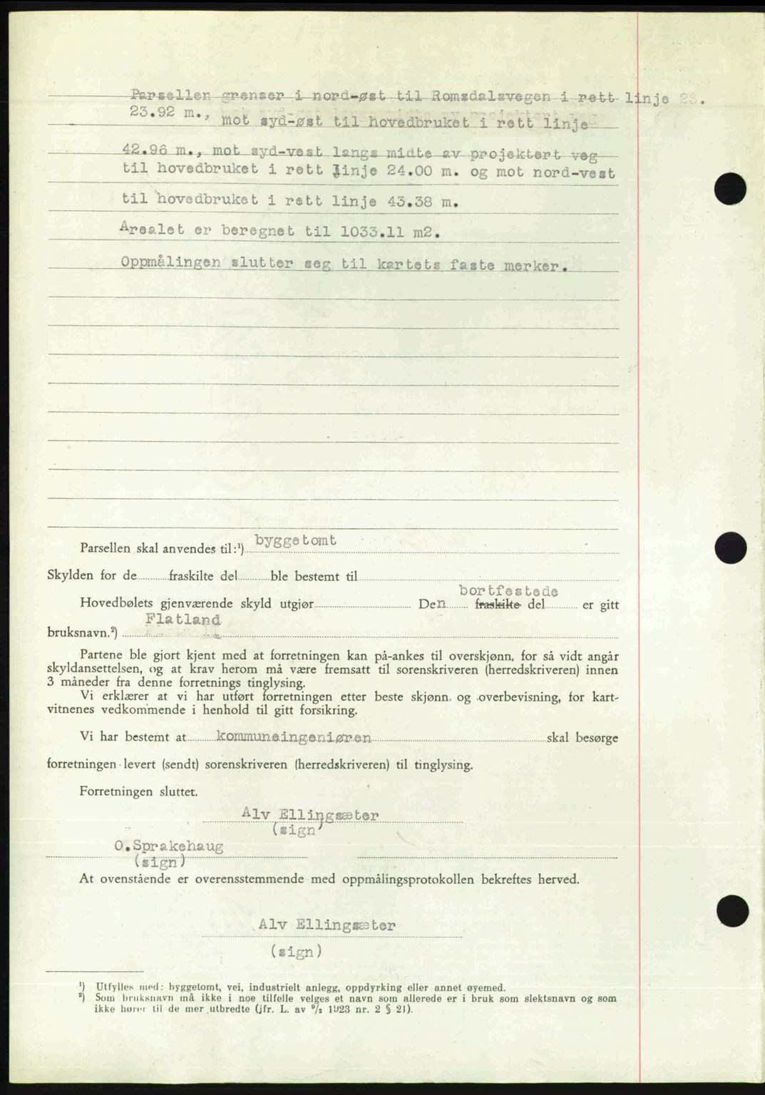 Romsdal sorenskriveri, AV/SAT-A-4149/1/2/2C: Mortgage book no. A30, 1949-1949, Diary no: : 2150/1949