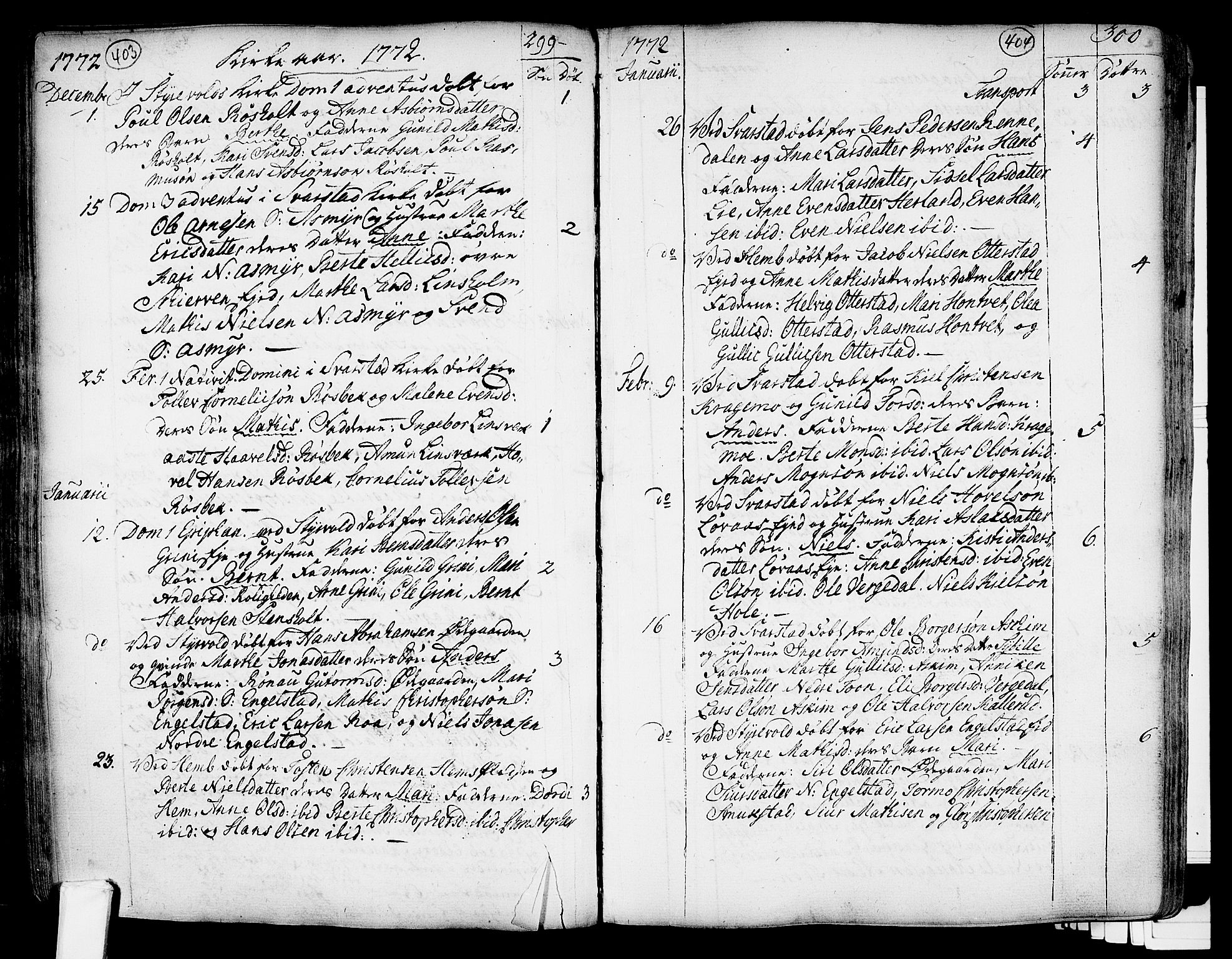 Lardal kirkebøker, SAKO/A-350/F/Fa/L0003: Parish register (official) no. I 3, 1733-1815, p. 403-404