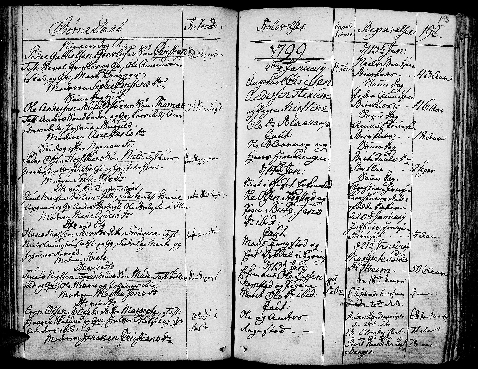 Toten prestekontor, AV/SAH-PREST-102/H/Ha/Haa/L0007: Parish register (official) no. 7, 1794-1809, p. 193