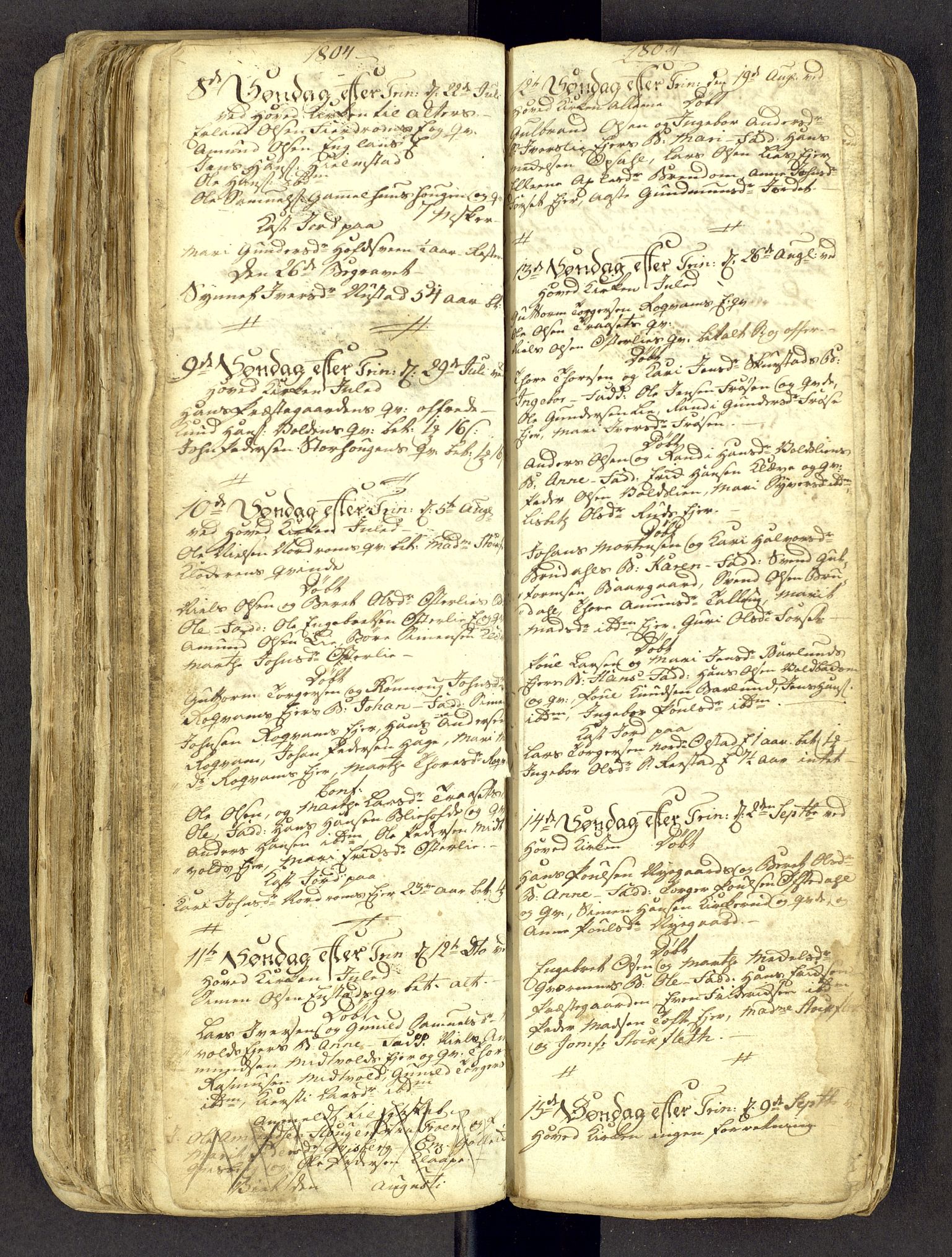 Gausdal prestekontor, AV/SAH-PREST-090/H/Ha: Parish register draft no. -, 1794-1811