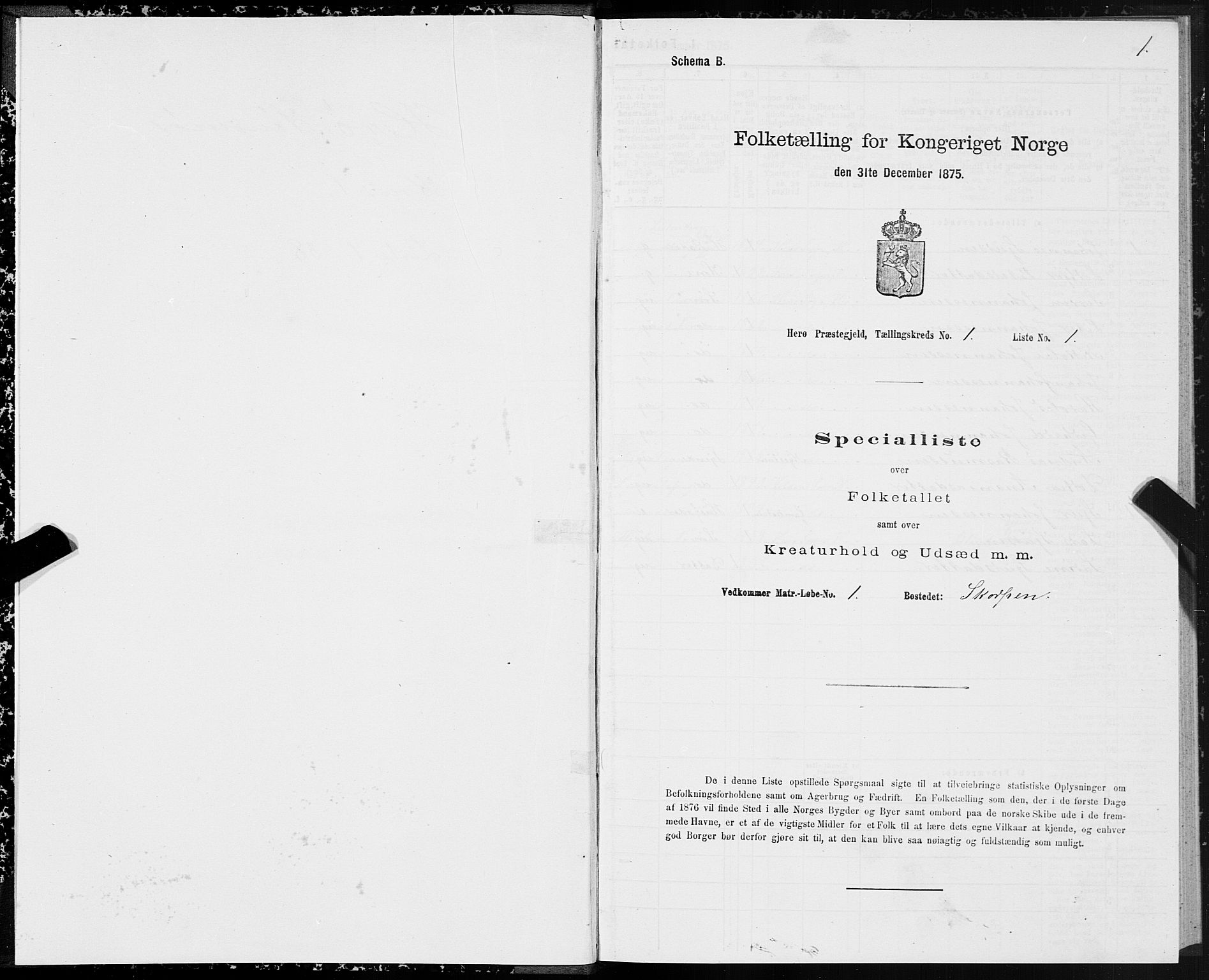 SAT, 1875 census for 1515P Herøy, 1875, p. 1001