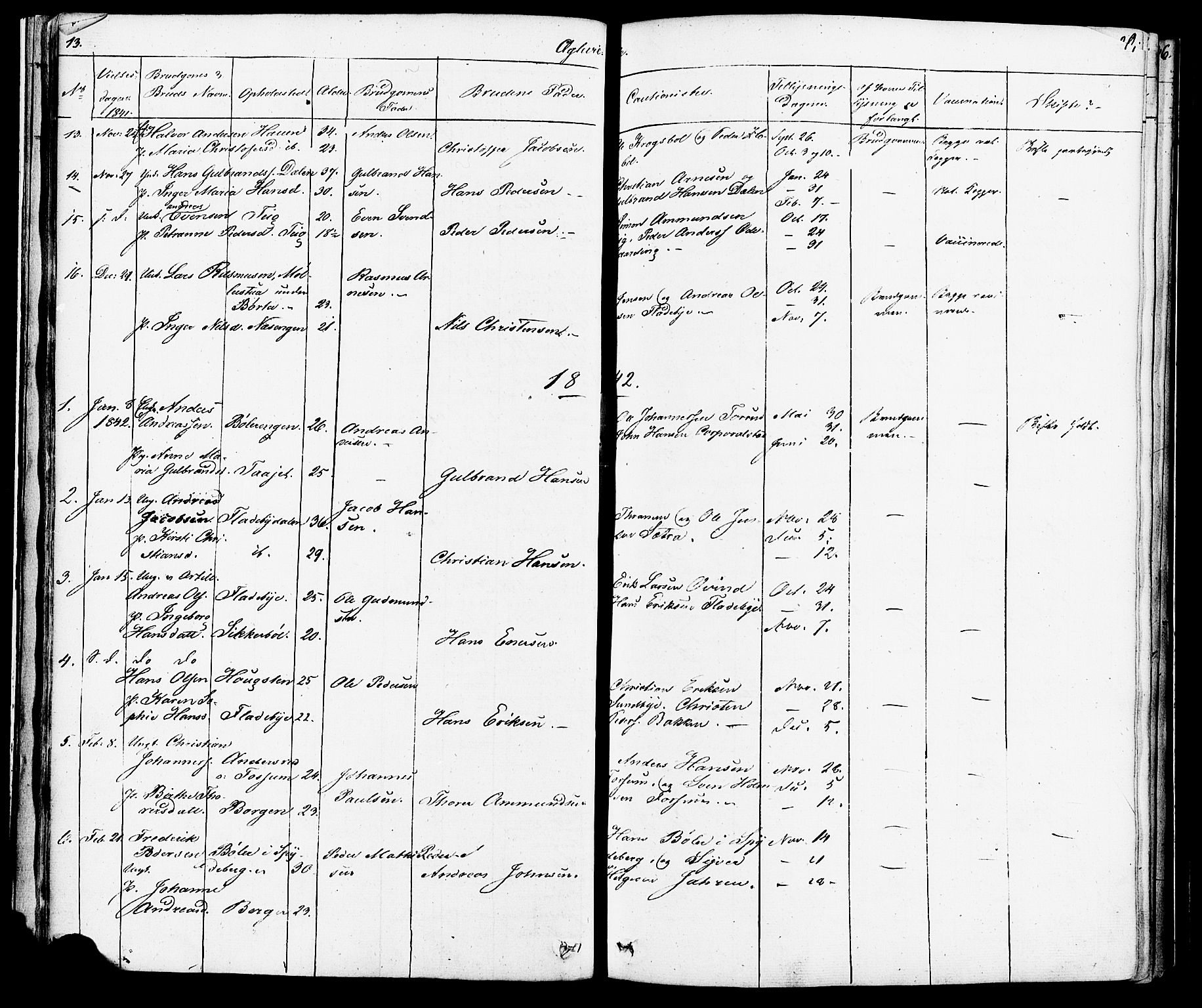 Enebakk prestekontor Kirkebøker, SAO/A-10171c/F/Fa/L0012: Parish register (official) no. I 12, 1832-1882, p. 19