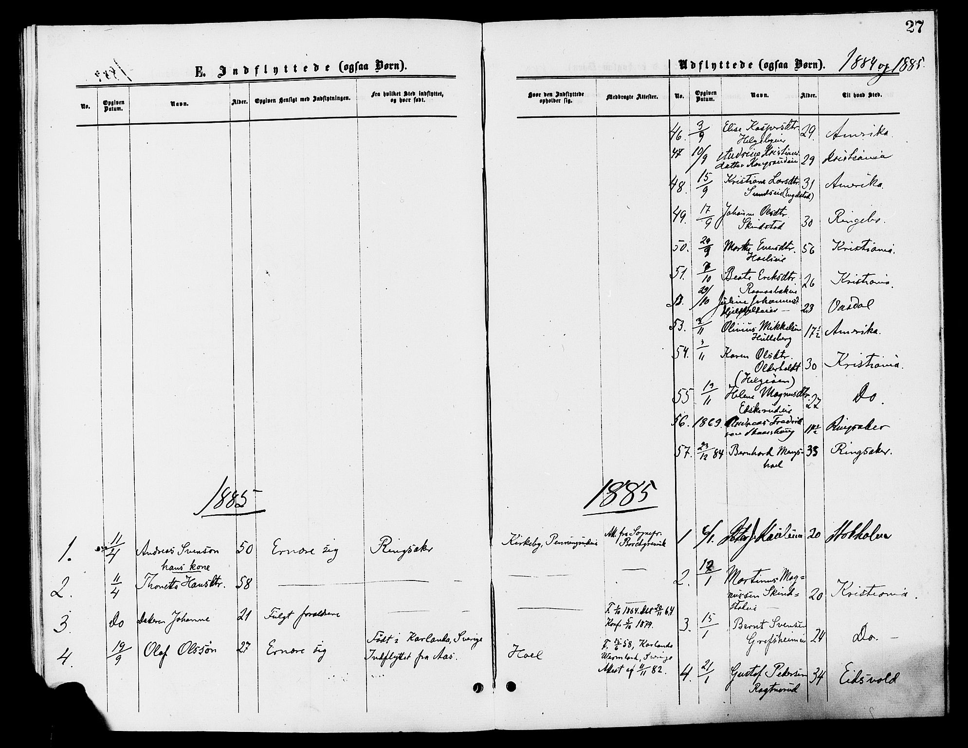 Nes prestekontor, Hedmark, AV/SAH-PREST-020/K/Ka/L0007: Parish register (official) no. 7, 1877-1886, p. 27