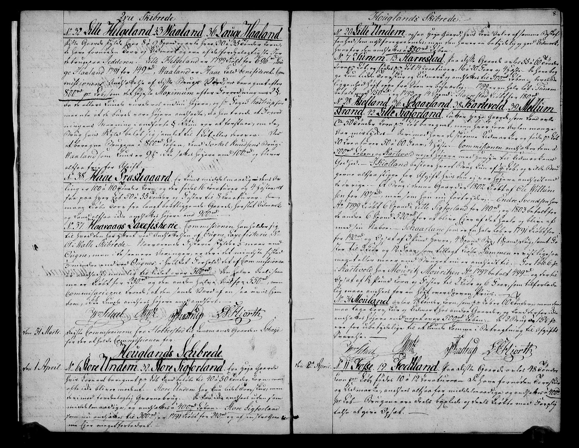 Rentekammeret inntil 1814, Realistisk ordnet avdeling, AV/RA-EA-4070/N/Ne/Nea/L0096: Jæren og Dalane fogderi. Deliberasjonsprotokoll, 1803, p. 9