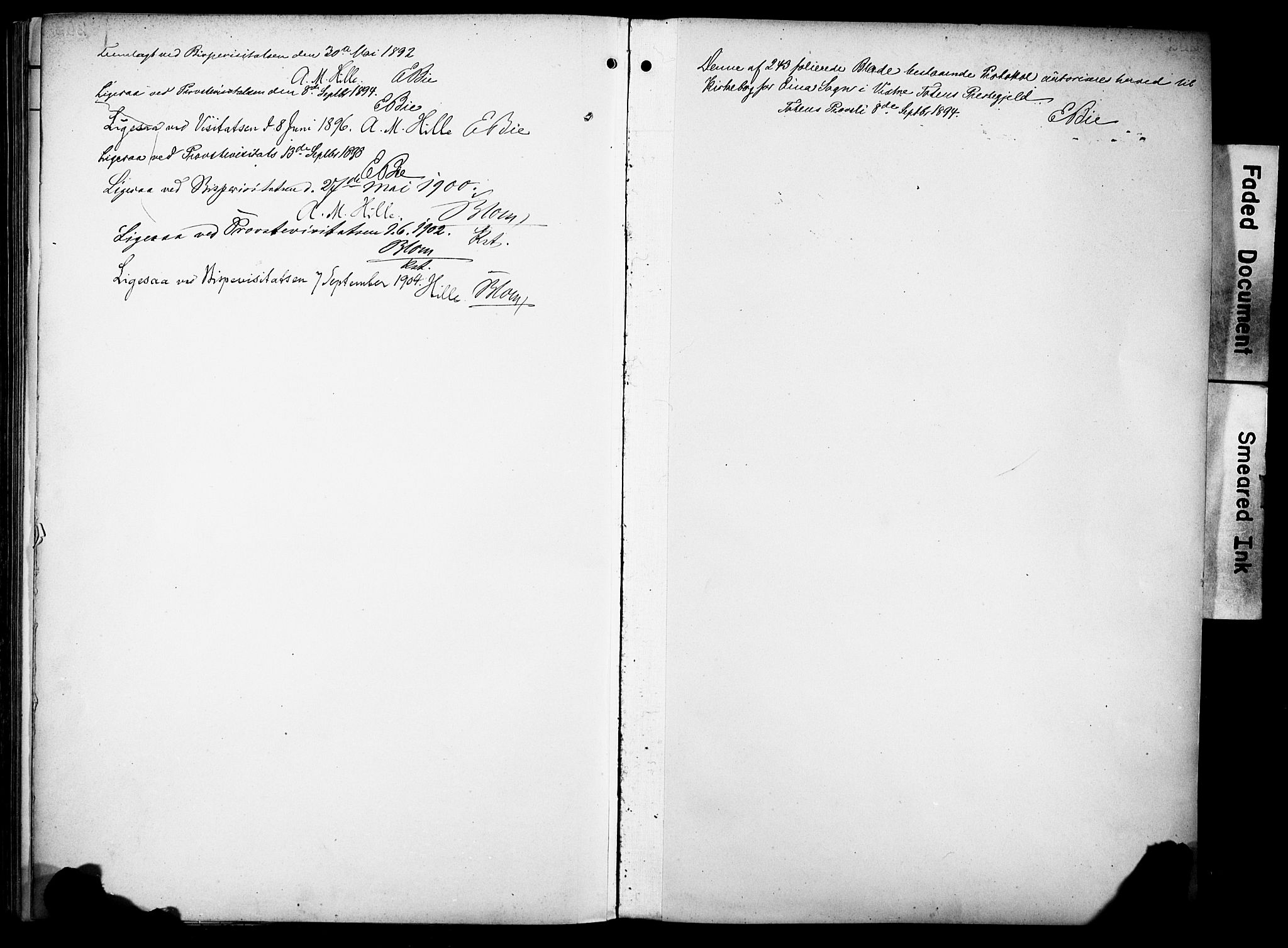 Vestre Toten prestekontor, SAH/PREST-108/H/Ha/Haa/L0012: Parish register (official) no. 12, 1890-1906