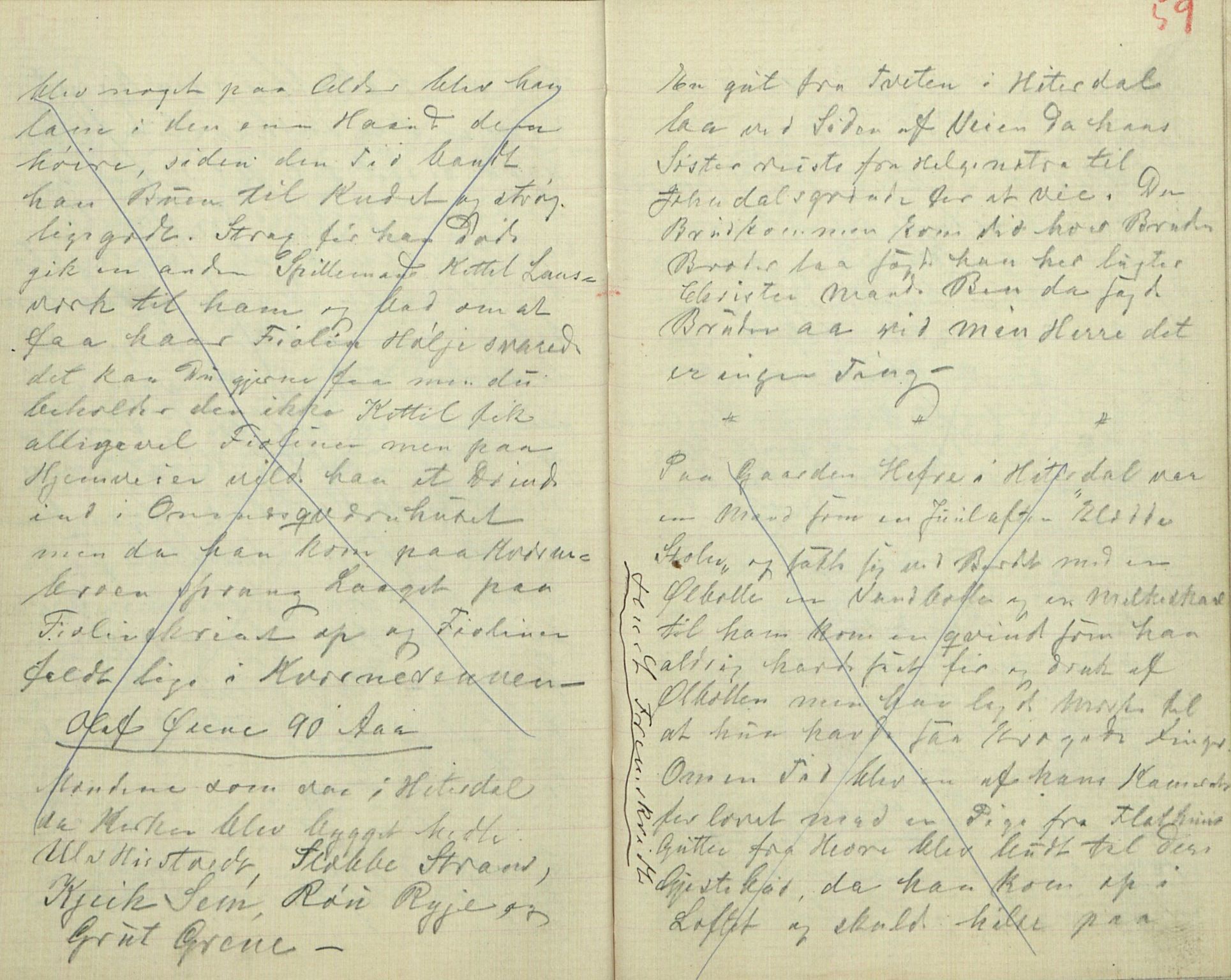 Rikard Berge, TEMU/TGM-A-1003/F/L0016/0013: 529-550 / 541 Oppskrifter av Halvor N. Tvedten, 1893, p. 58-59