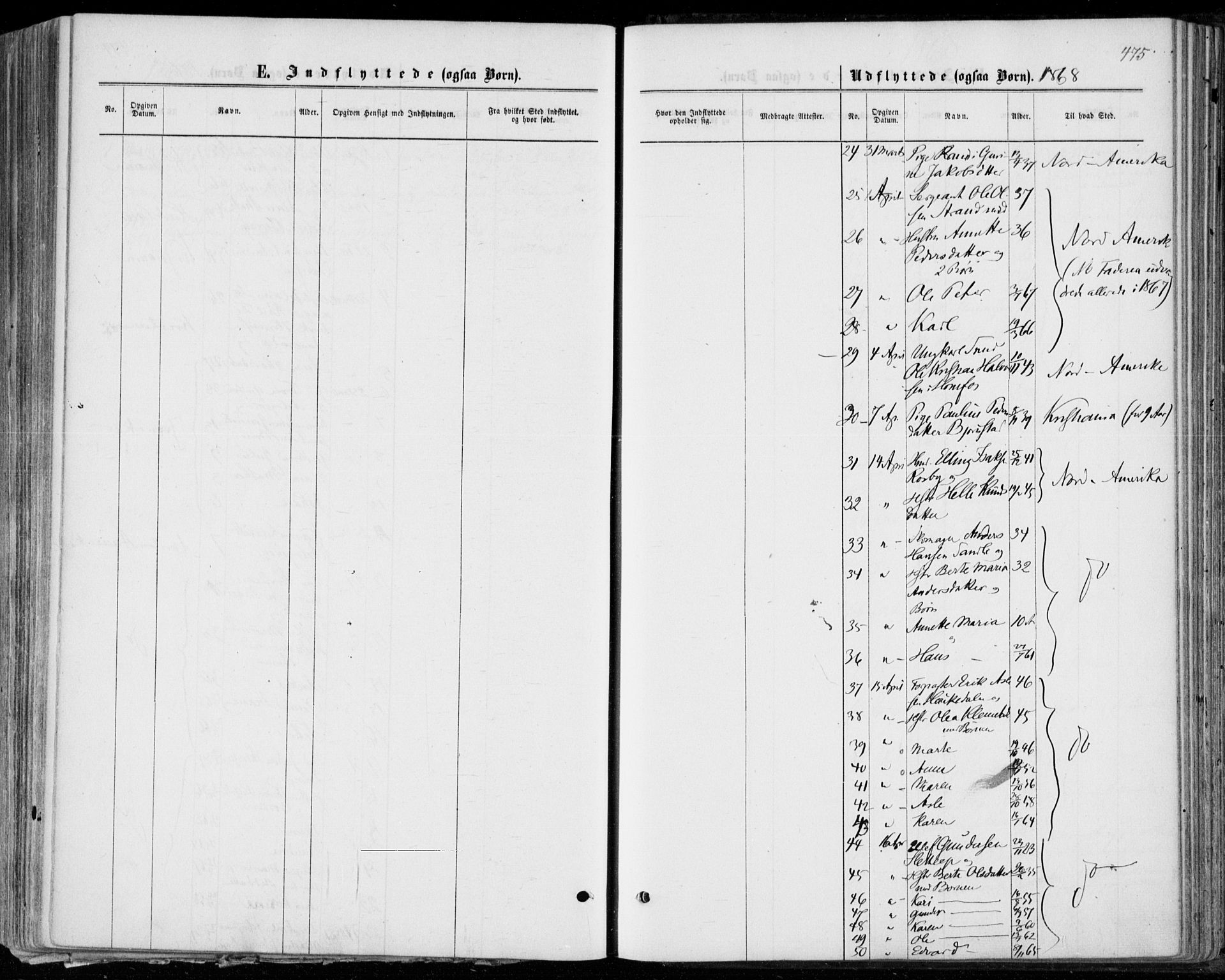 Norderhov kirkebøker, AV/SAKO-A-237/F/Fa/L0013: Parish register (official) no. 13, 1866-1874, p. 475