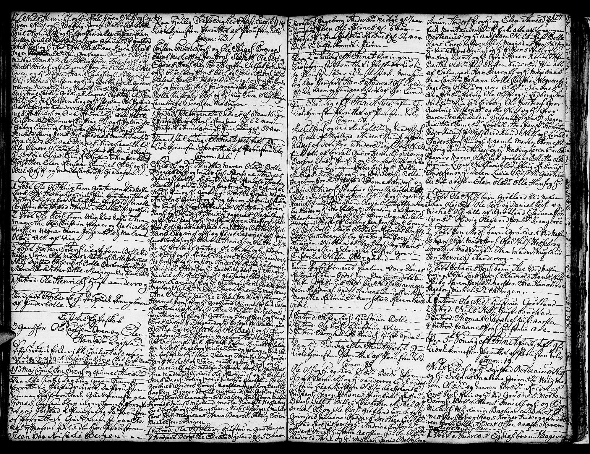Ibestad sokneprestembete, SATØ/S-0077/H/Ha/Hab/L0001klokker: Parish register (copy) no. 1, 1776-1808, p. 126-127