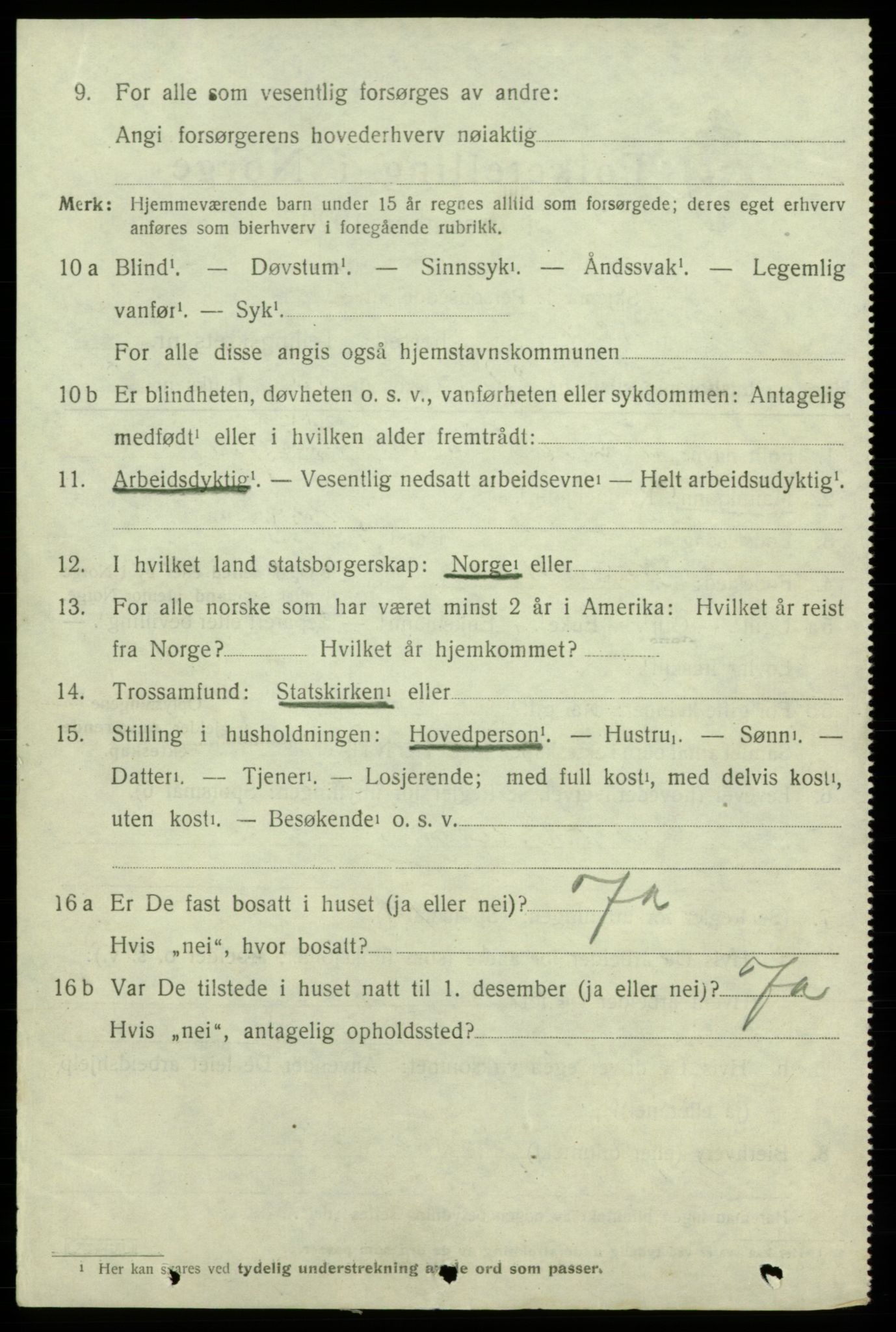 SAB, 1920 census for Kvinnherad, 1920, p. 6567