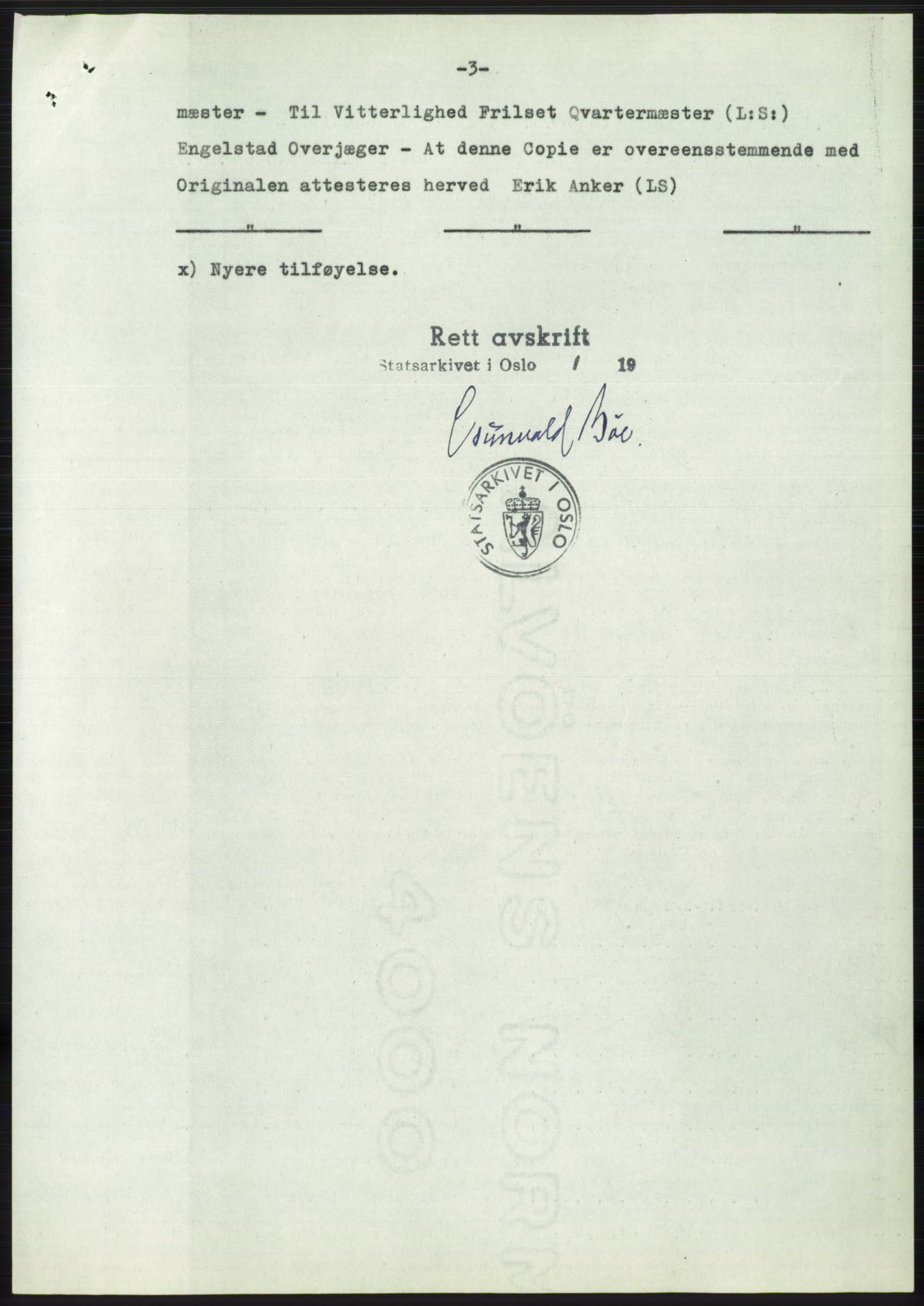 Statsarkivet i Oslo, SAO/A-10621/Z/Zd/L0012: Avskrifter, j.nr 802-1722/1960, 1960, p. 337