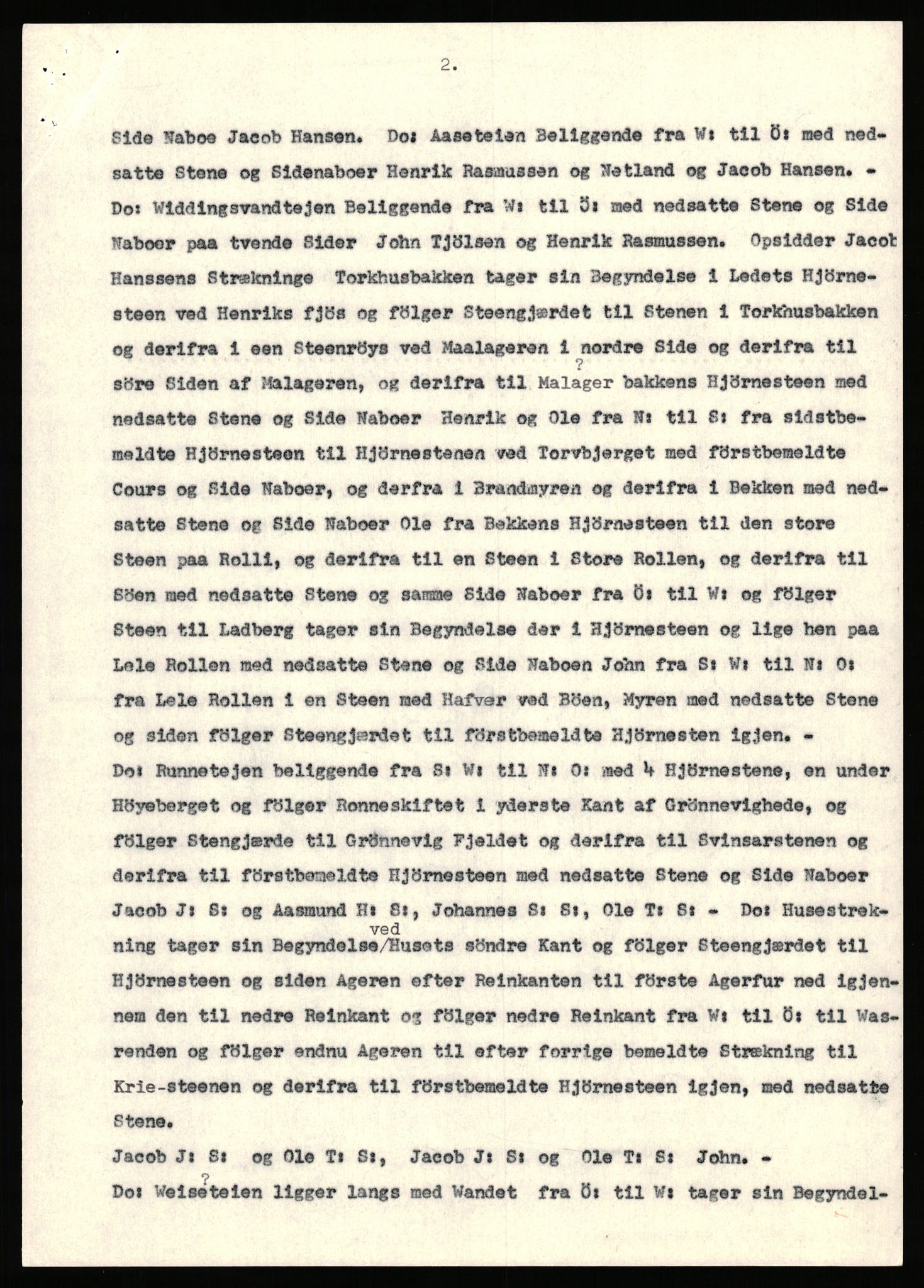 Statsarkivet i Stavanger, SAST/A-101971/03/Y/Yj/L0035: Avskrifter sortert etter gårdsnavn: Helleland - Hersdal, 1750-1930, p. 138