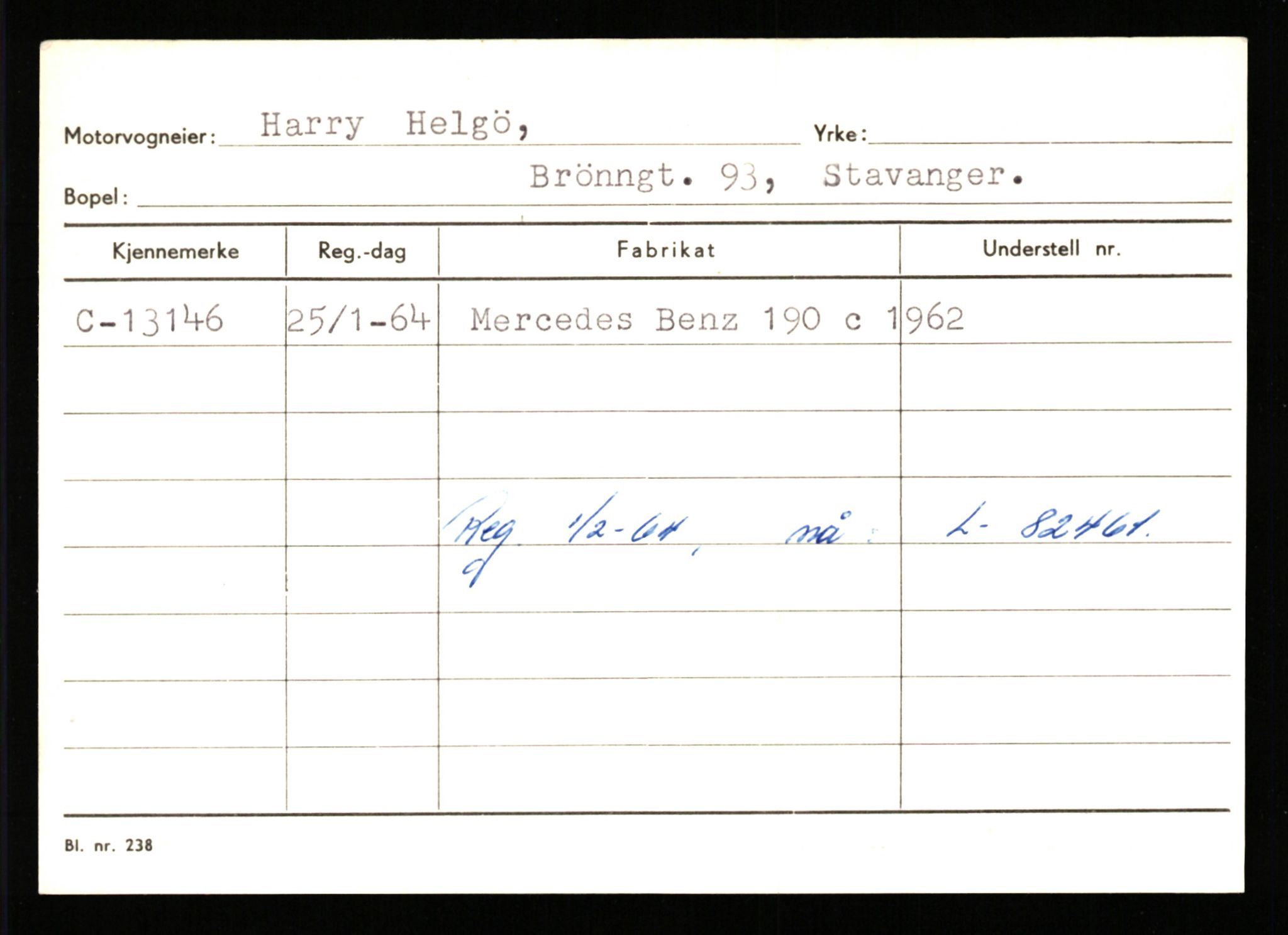 Stavanger trafikkstasjon, AV/SAST-A-101942/0/G/L0003: Registreringsnummer: 10466 - 15496, 1930-1971, p. 2095