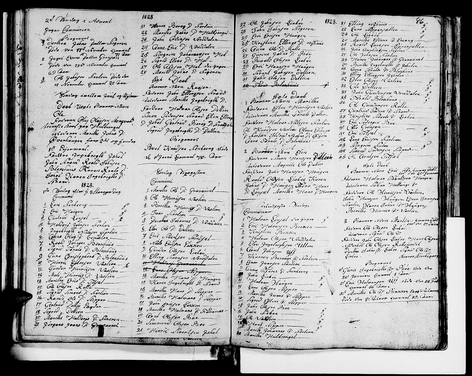 Ministerialprotokoller, klokkerbøker og fødselsregistre - Sør-Trøndelag, SAT/A-1456/679/L0921: Parish register (copy) no. 679C01, 1792-1840, p. 86