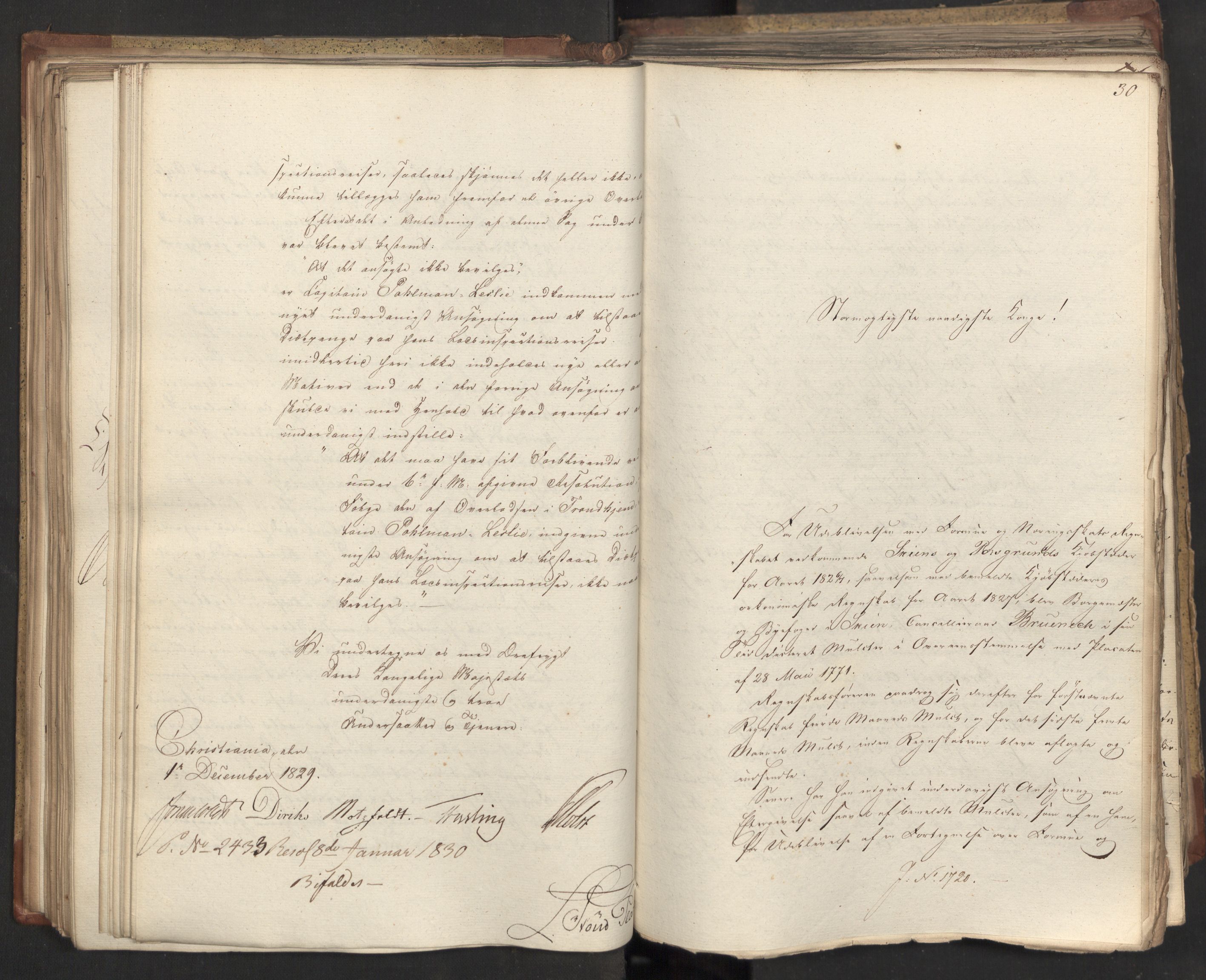 Statsrådsavdelingen i Stockholm, AV/RA-S-1003/D/Da/L0062: Regjeringsinnstillinger nr. 1667-1787, 1829, p. 149