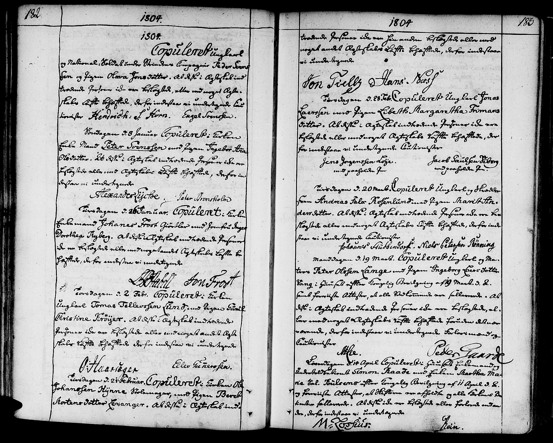 Ministerialprotokoller, klokkerbøker og fødselsregistre - Sør-Trøndelag, SAT/A-1456/602/L0105: Parish register (official) no. 602A03, 1774-1814, p. 182-183