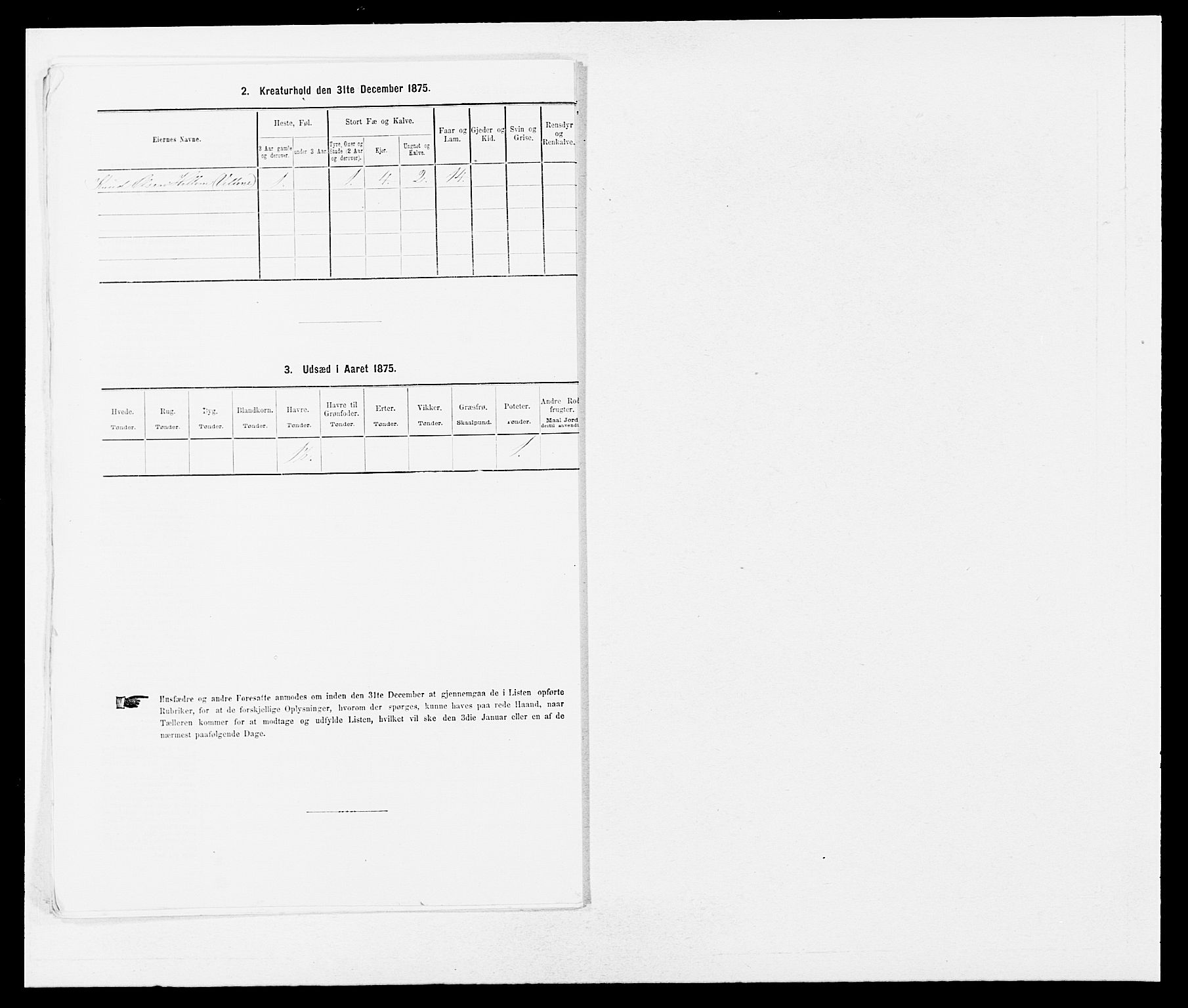 SAB, 1875 census for 1413P Hyllestad, 1875, p. 568