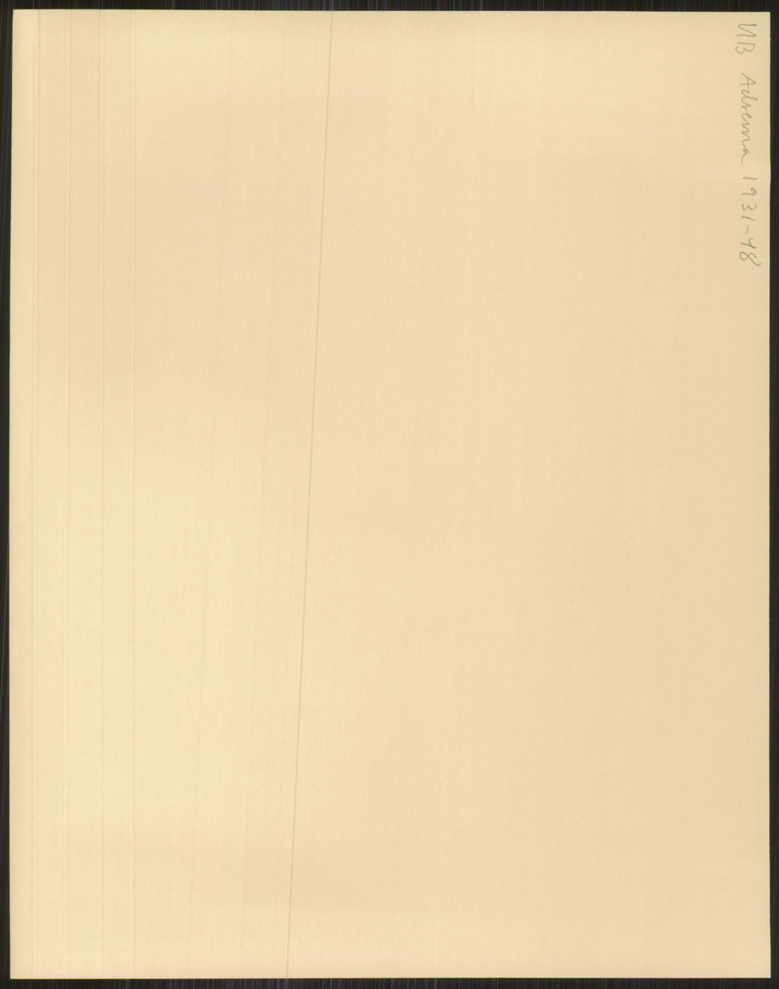 Universitetsbiblioteket i Oslo, AV/RA-S-4102/E/Ea/L0001: --, 1918-1956, p. 325