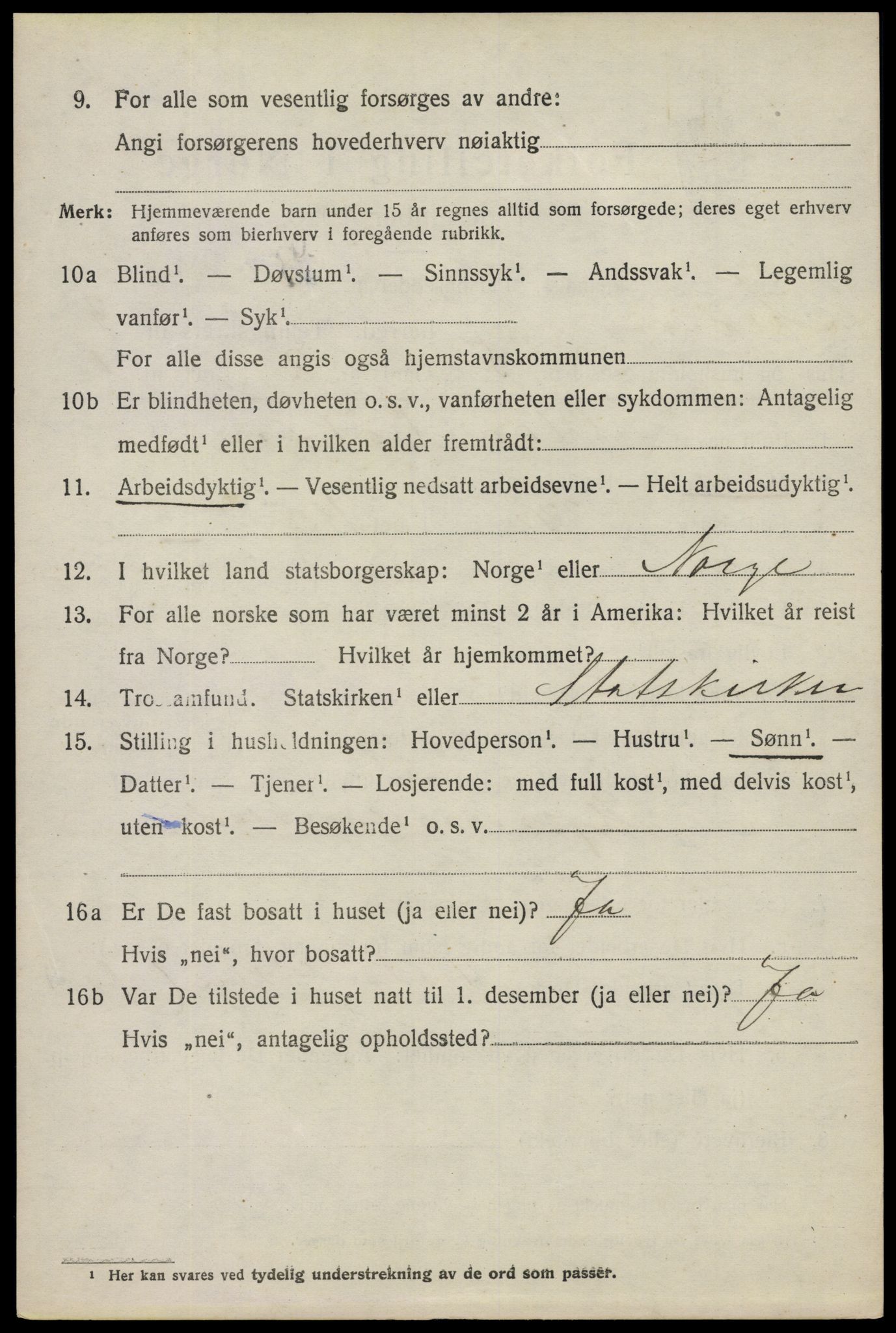 SAO, 1920 census for Askim, 1920, p. 6792