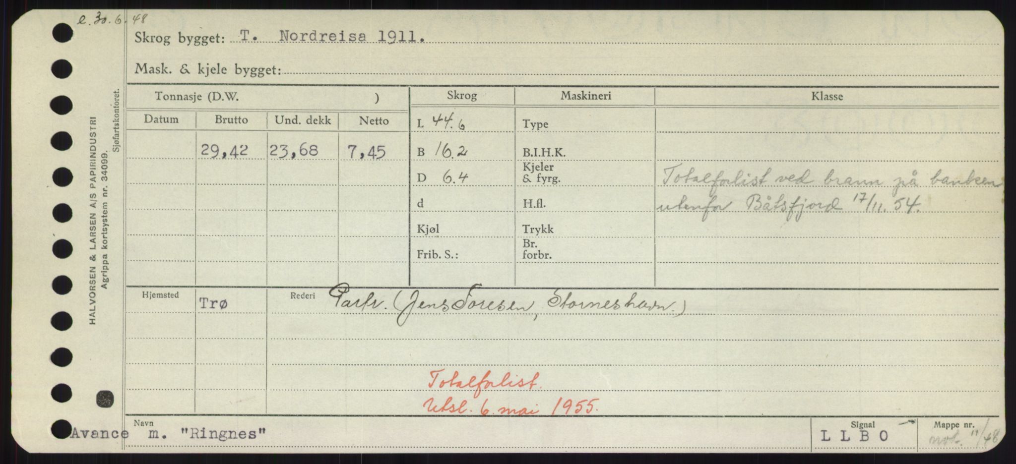 Sjøfartsdirektoratet med forløpere, Skipsmålingen, RA/S-1627/H/Hd/L0030: Fartøy, Q-Riv, p. 571