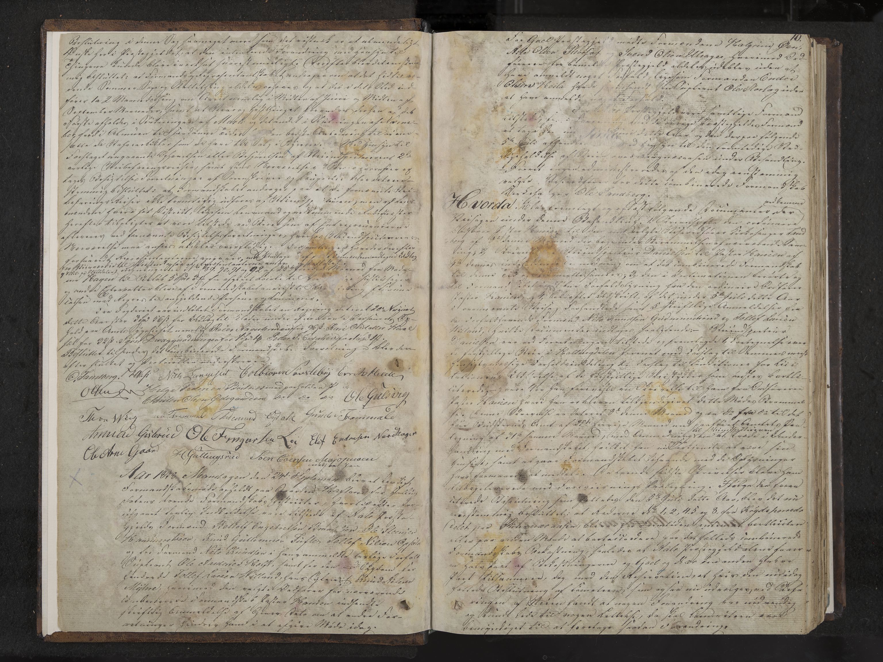 Nes formannskap og sentraladministrasjon, IKAK/0616021-1/A/Aa/L0001: Møtebok med register, 1838-1875, p. 10