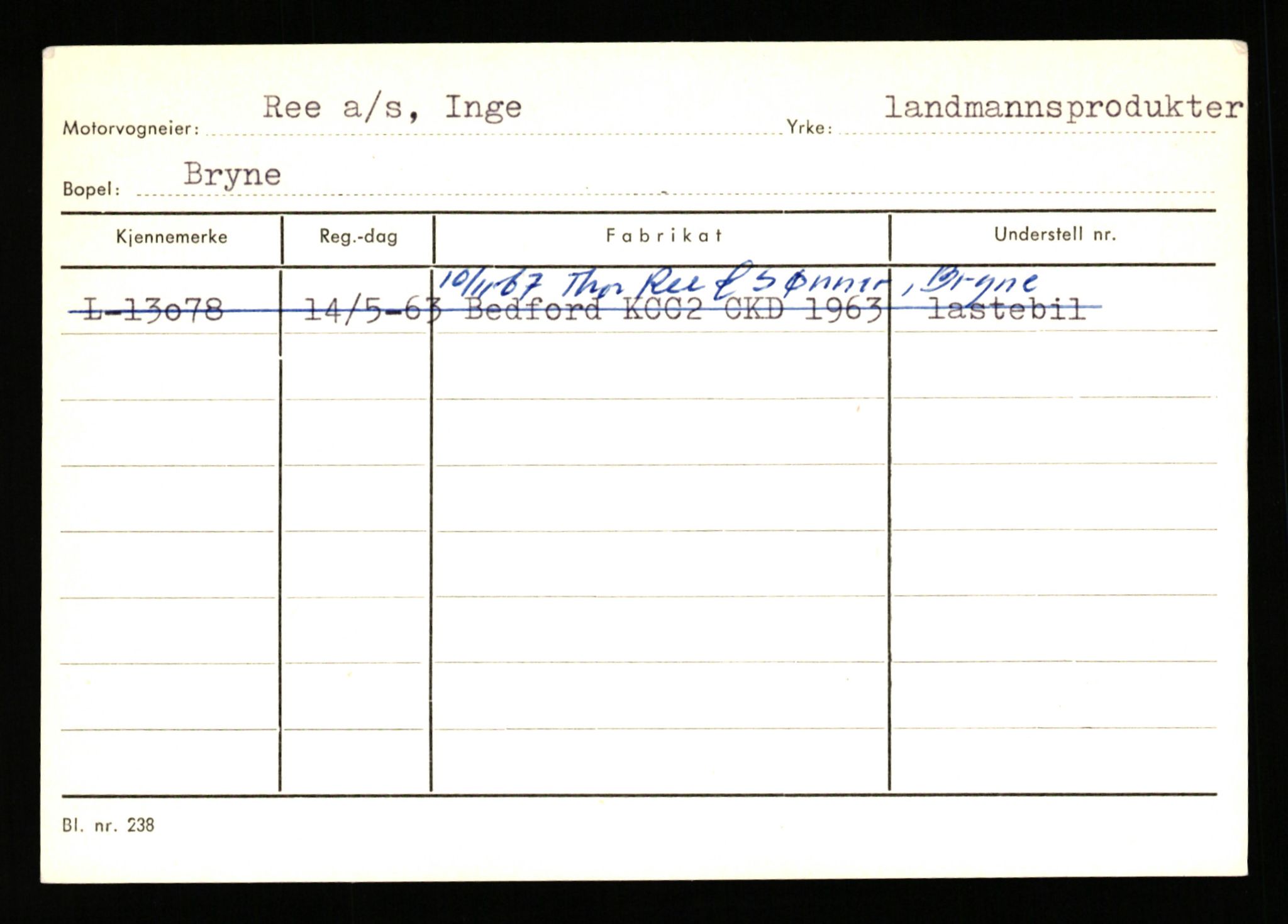 Stavanger trafikkstasjon, AV/SAST-A-101942/0/H/L0030: Polden - Retzius, 1930-1971, p. 1855