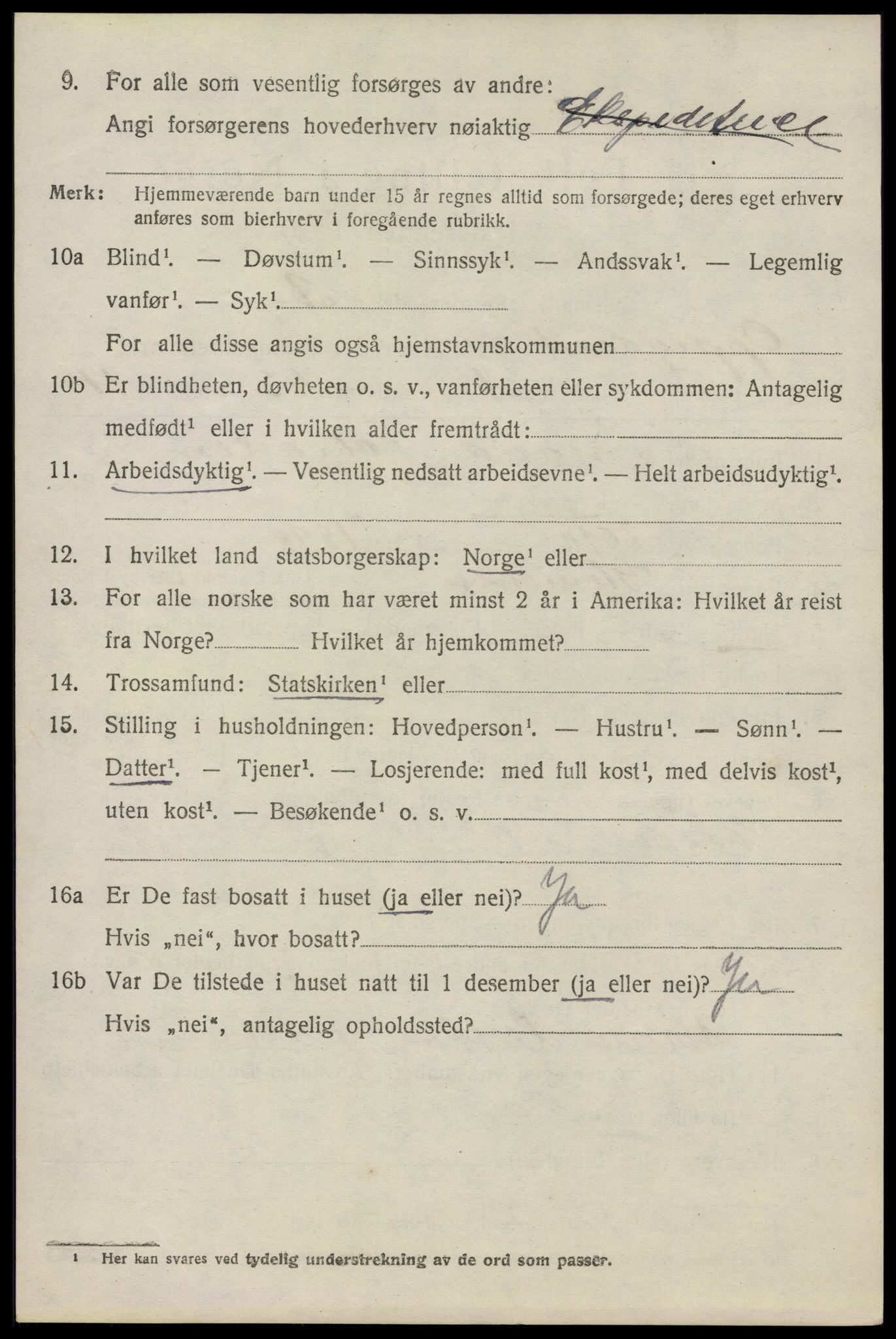 SAO, 1920 census for Oppegård, 1920, p. 4678