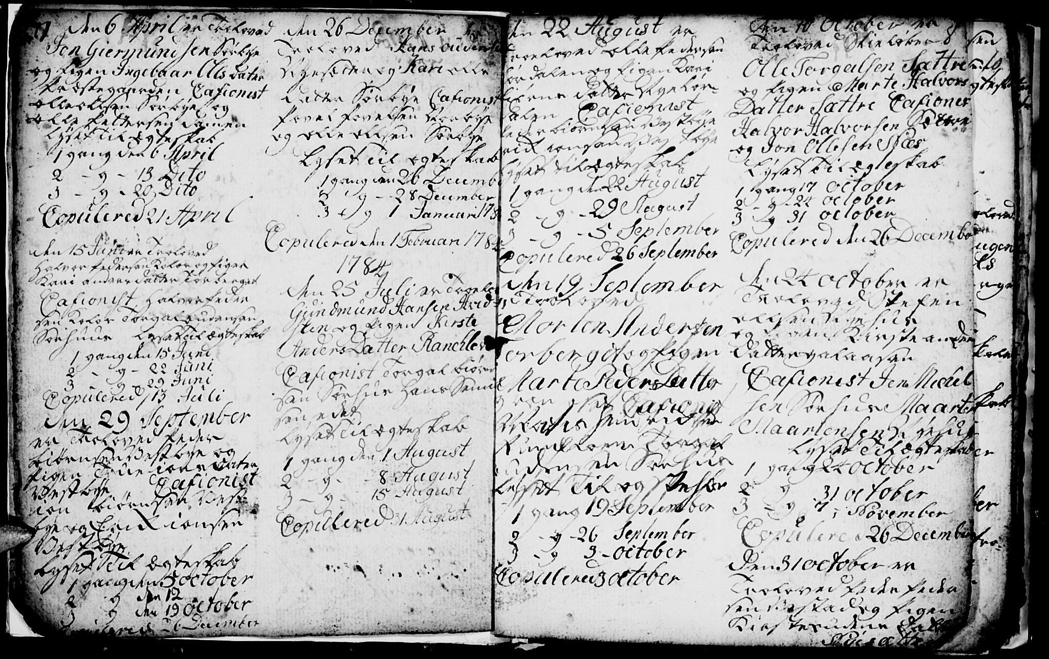 Trysil prestekontor, SAH/PREST-046/H/Ha/Hab/L0001: Parish register (copy) no. 1, 1781-1799, p. 7-8