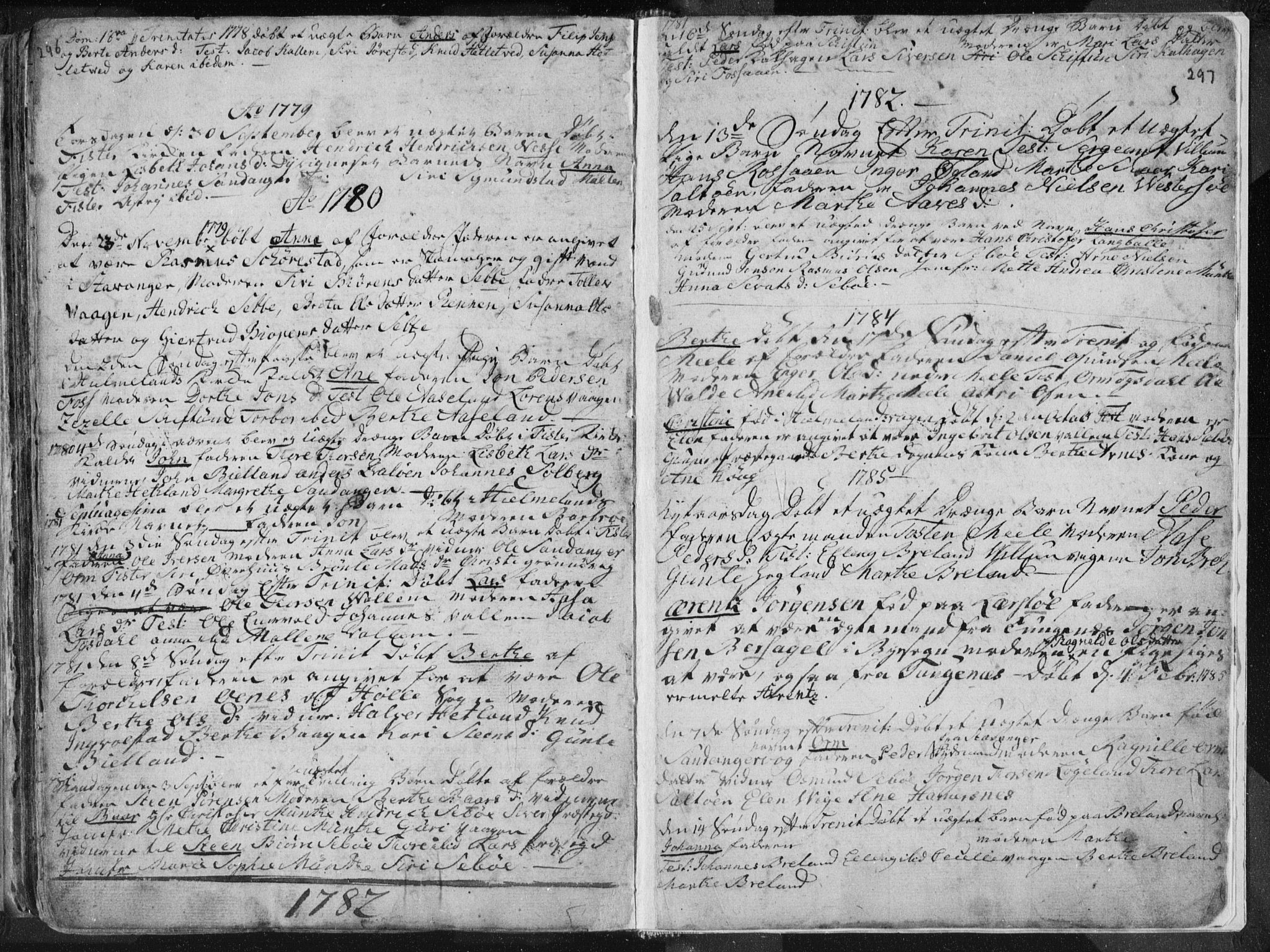 Hjelmeland sokneprestkontor, AV/SAST-A-101843/01/IV/L0001: Parish register (official) no. A 1, 1760-1799, p. 296-297