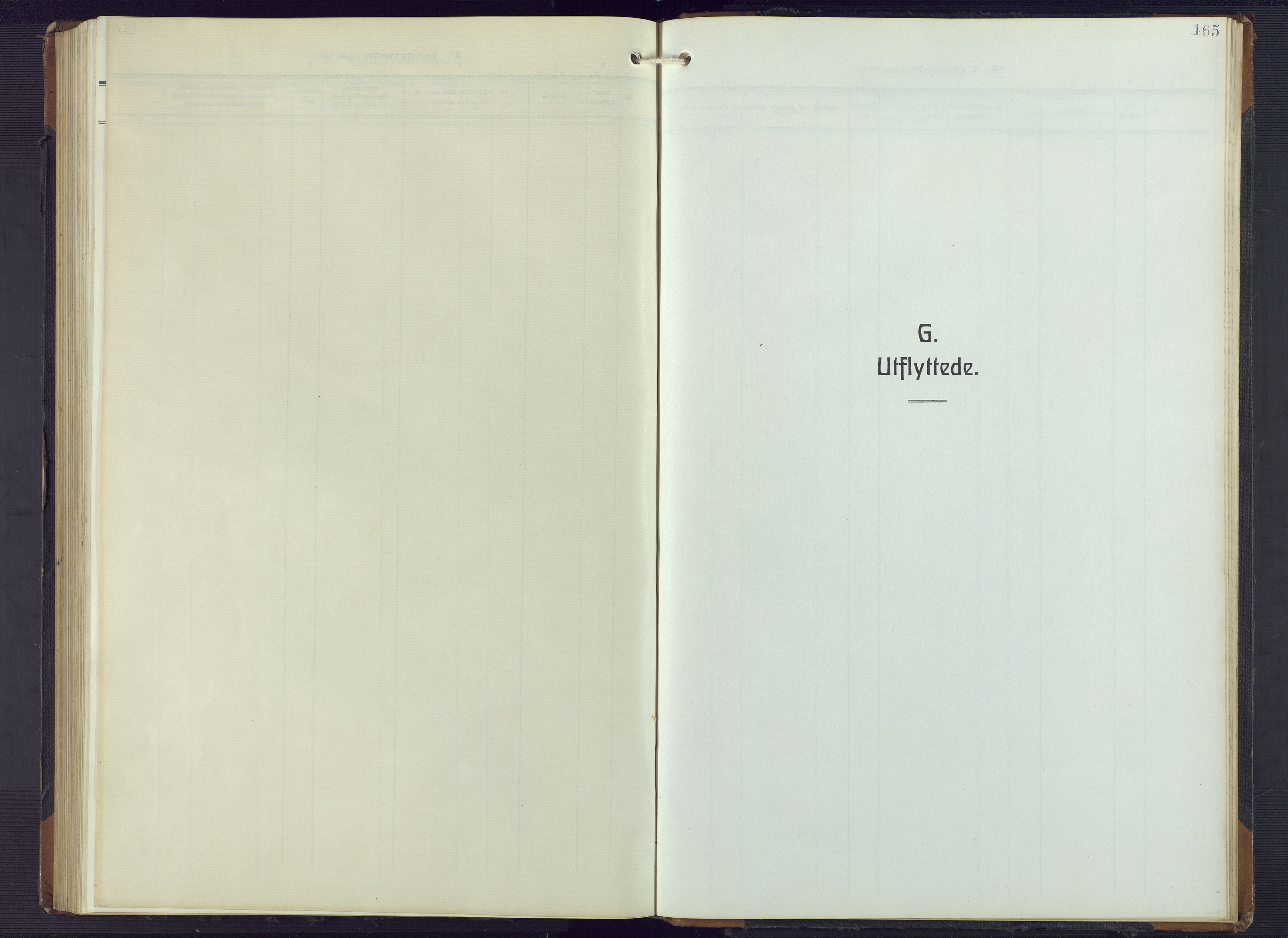 Valle sokneprestkontor, SAK/1111-0044/F/Fb/Fbb/L0003: Parish register (copy) no. B 3, 1921-1948, p. 165