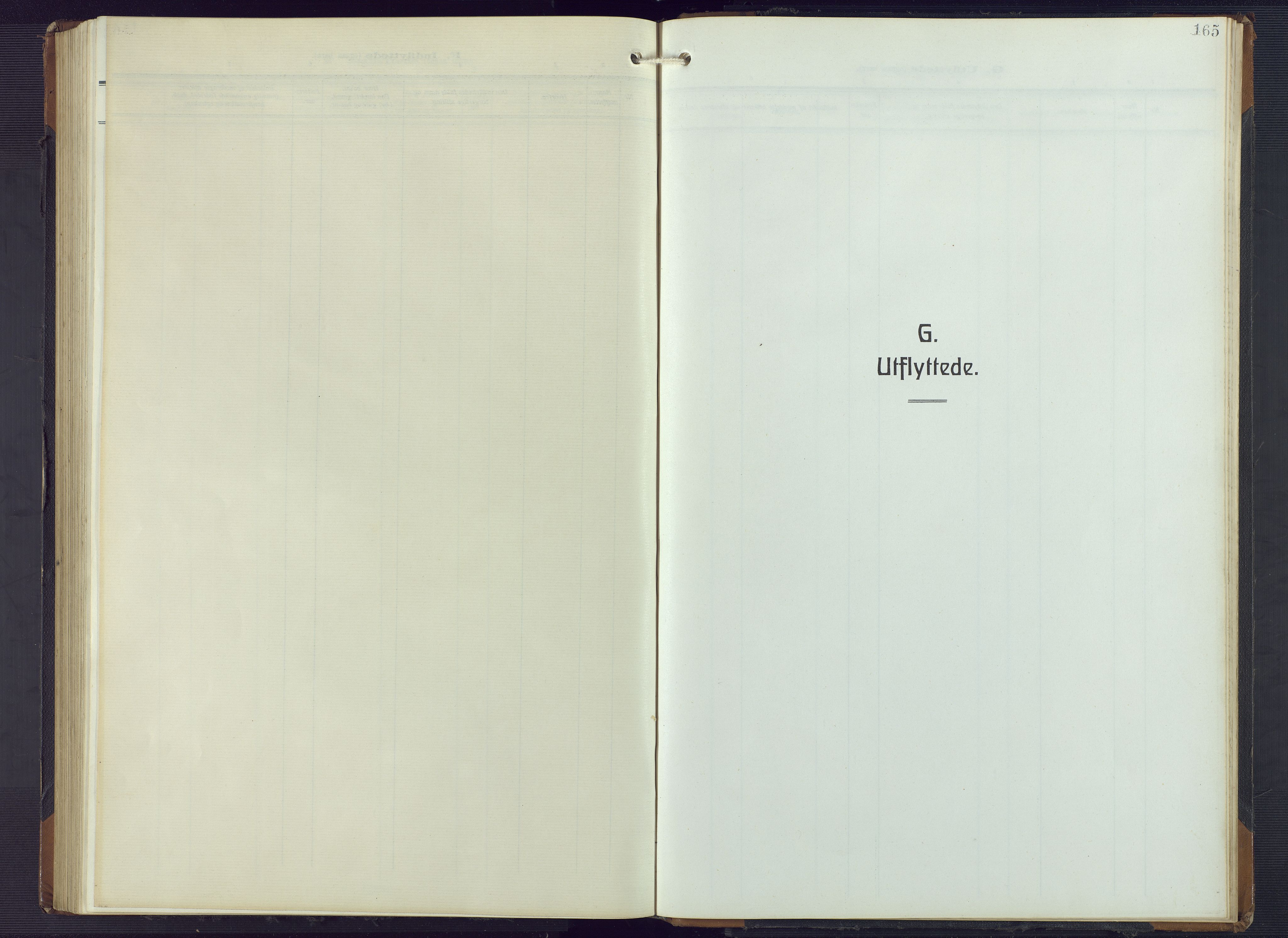 Valle sokneprestkontor, AV/SAK-1111-0044/F/Fb/Fbb/L0003: Parish register (copy) no. B 3, 1921-1948, p. 165