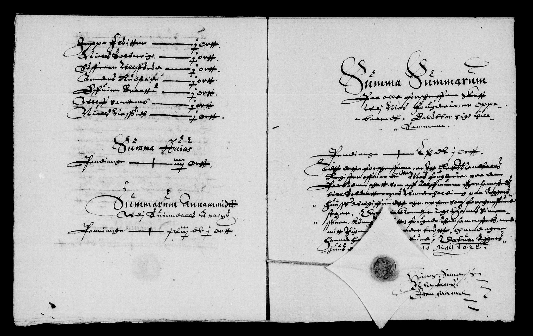 Rentekammeret inntil 1814, Reviderte regnskaper, Lensregnskaper, AV/RA-EA-5023/R/Rb/Rba/L0086: Akershus len, 1627-1629