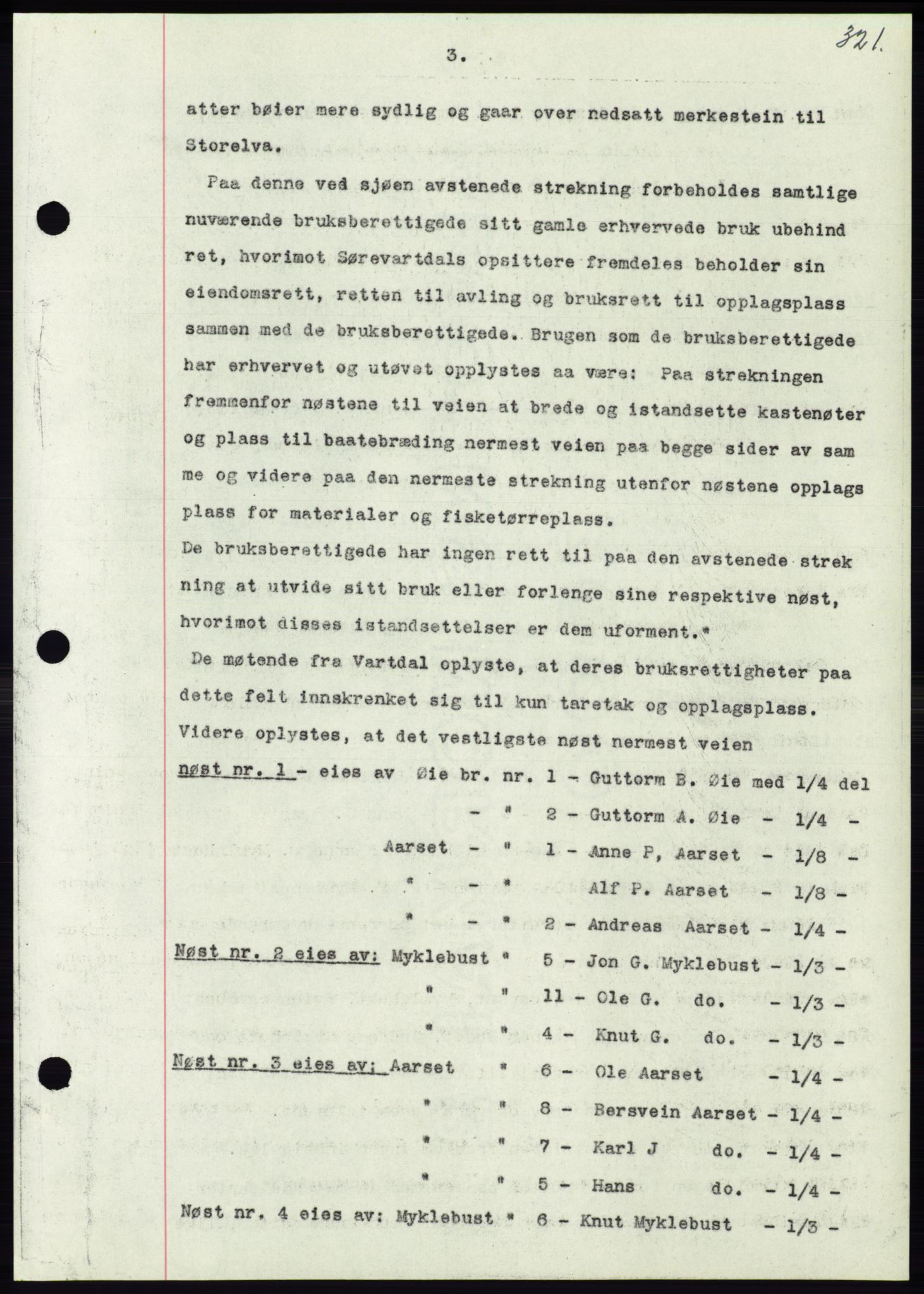 Søre Sunnmøre sorenskriveri, AV/SAT-A-4122/1/2/2C/L0069: Mortgage book no. 63, 1939-1940, Diary no: : 66/1940