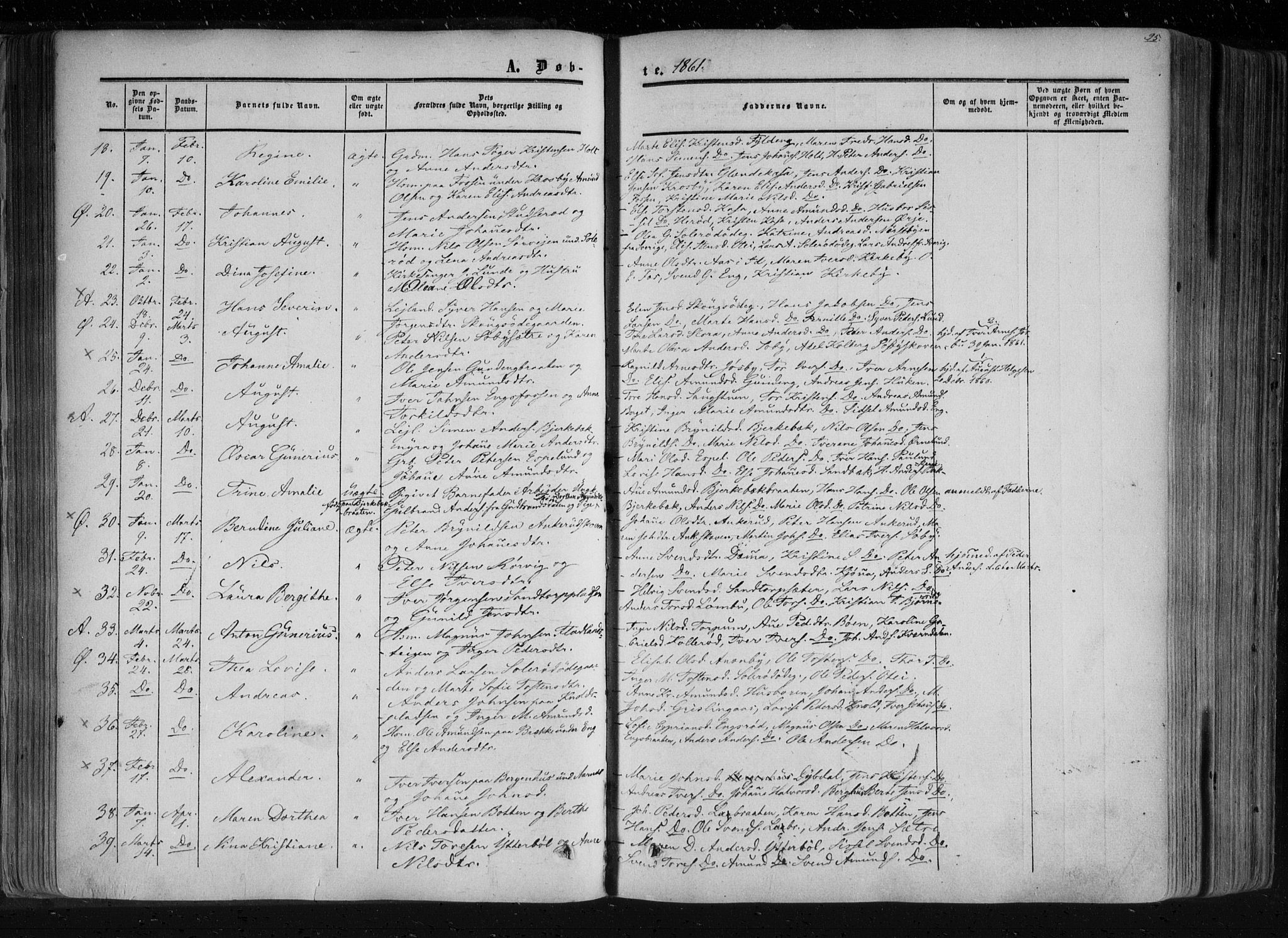 Aremark prestekontor Kirkebøker, SAO/A-10899/F/Fc/L0003: Parish register (official) no. III 3, 1850-1865, p. 95