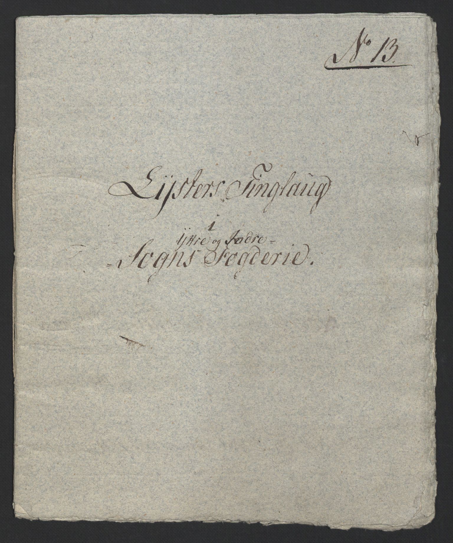 Sølvskatten 1816, NOBA/SOLVSKATTEN/A/L0042: Bind 43: Ytre og Indre Sogn fogderi, 1816-1822, p. 12