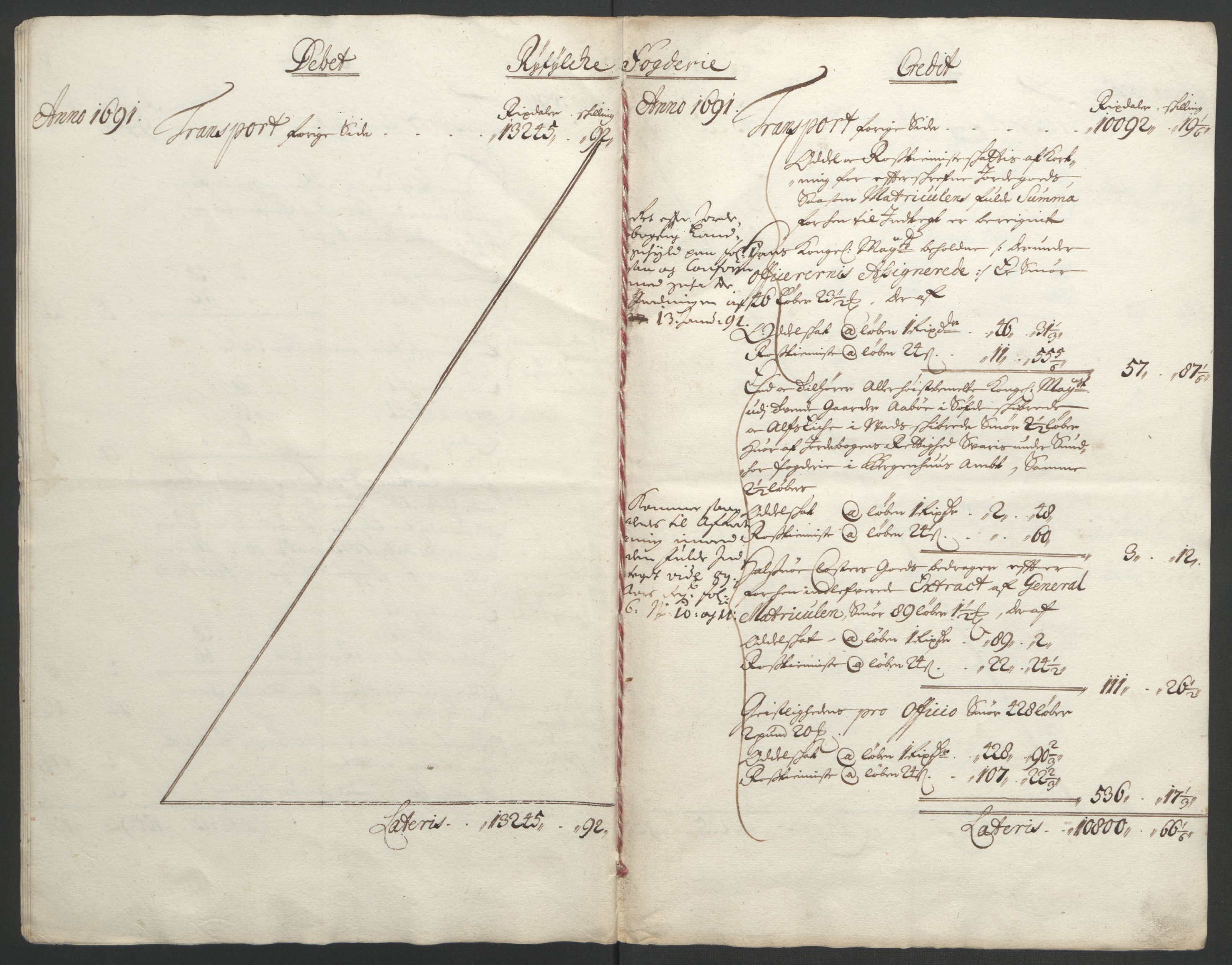 Rentekammeret inntil 1814, Reviderte regnskaper, Fogderegnskap, AV/RA-EA-4092/R47/L2856: Fogderegnskap Ryfylke, 1689-1693, p. 323