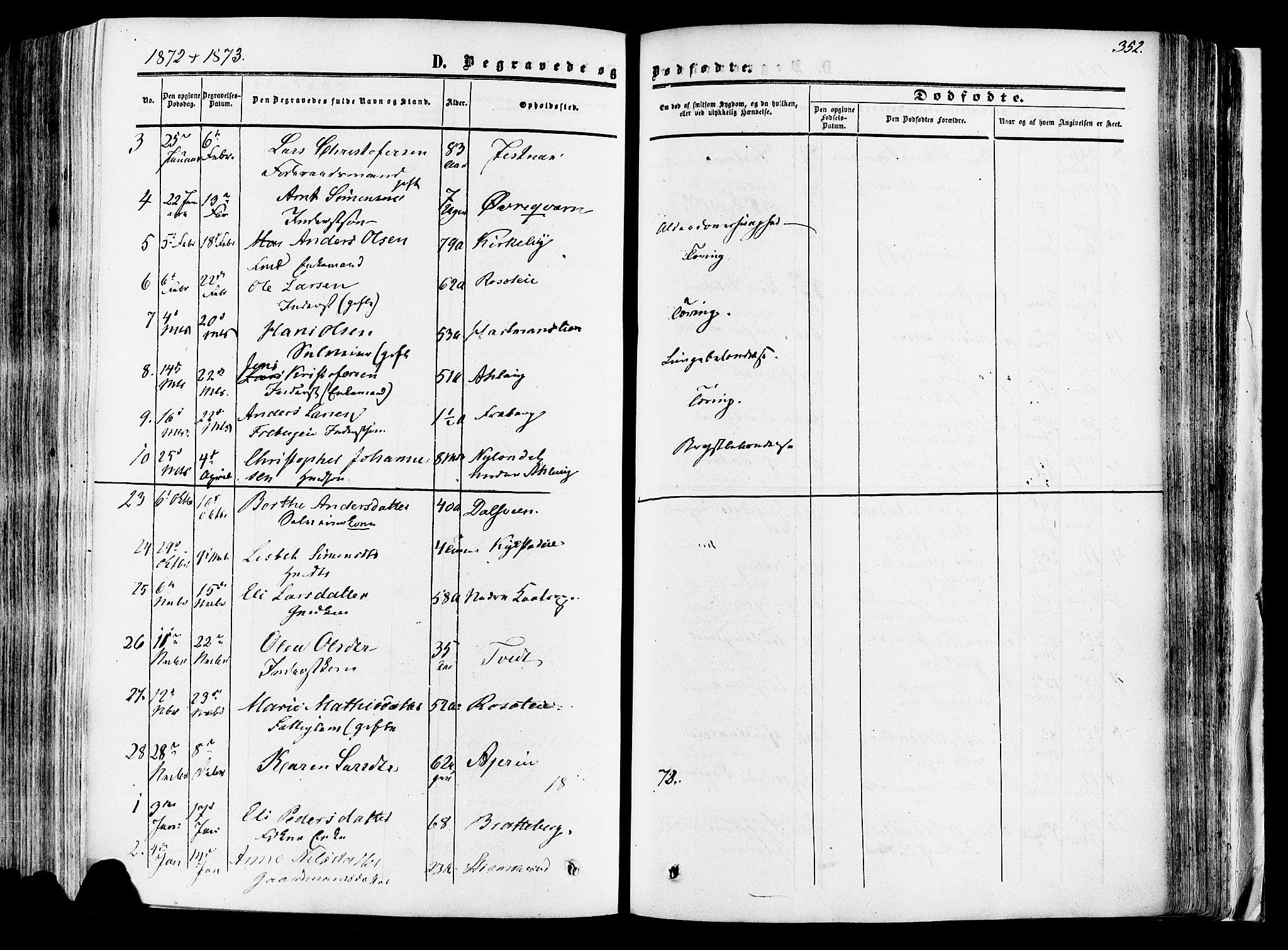 Vang prestekontor, Hedmark, SAH/PREST-008/H/Ha/Haa/L0013: Parish register (official) no. 13, 1855-1879, p. 352