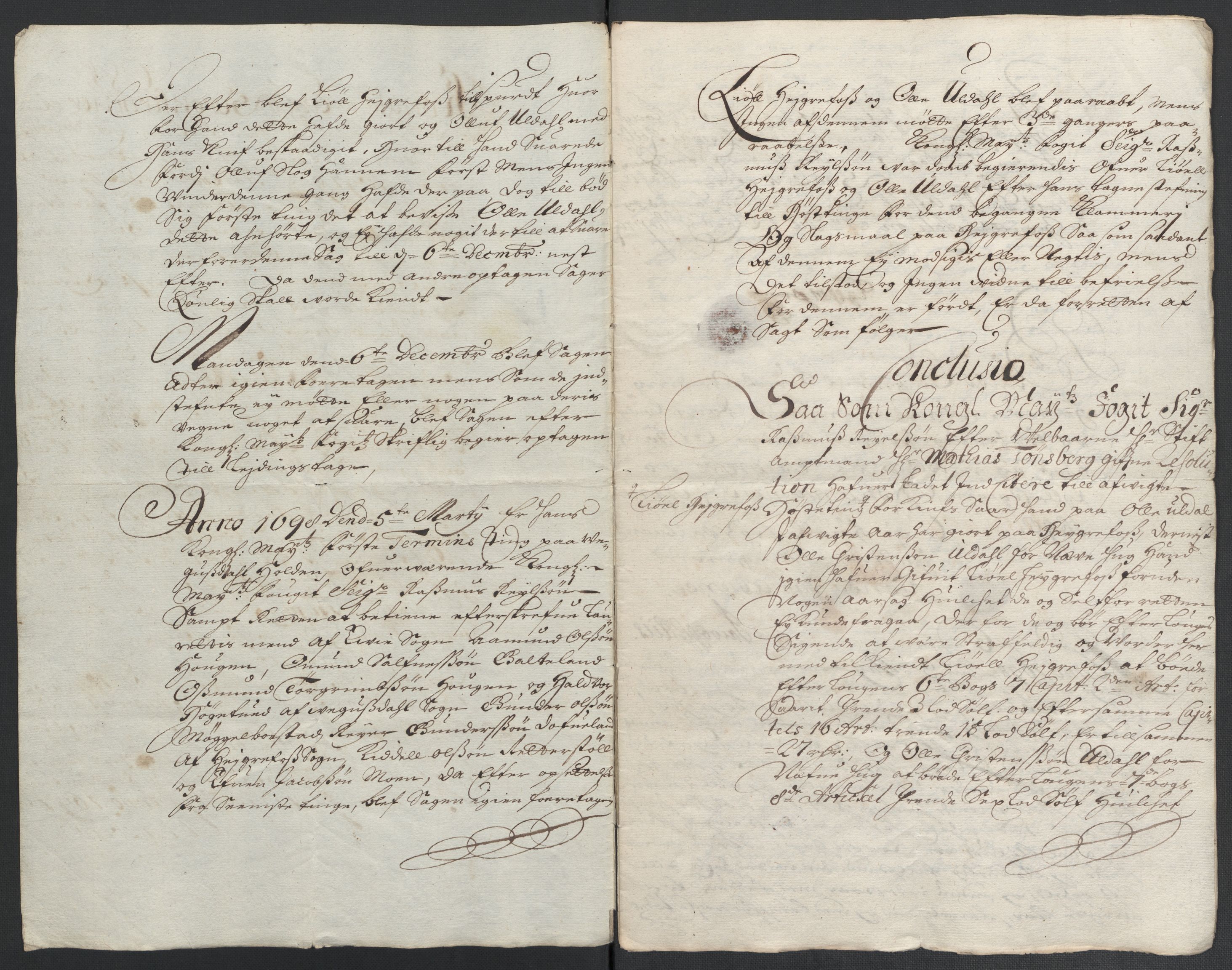 Rentekammeret inntil 1814, Reviderte regnskaper, Fogderegnskap, AV/RA-EA-4092/R40/L2445: Fogderegnskap Råbyggelag, 1697-1699, p. 136