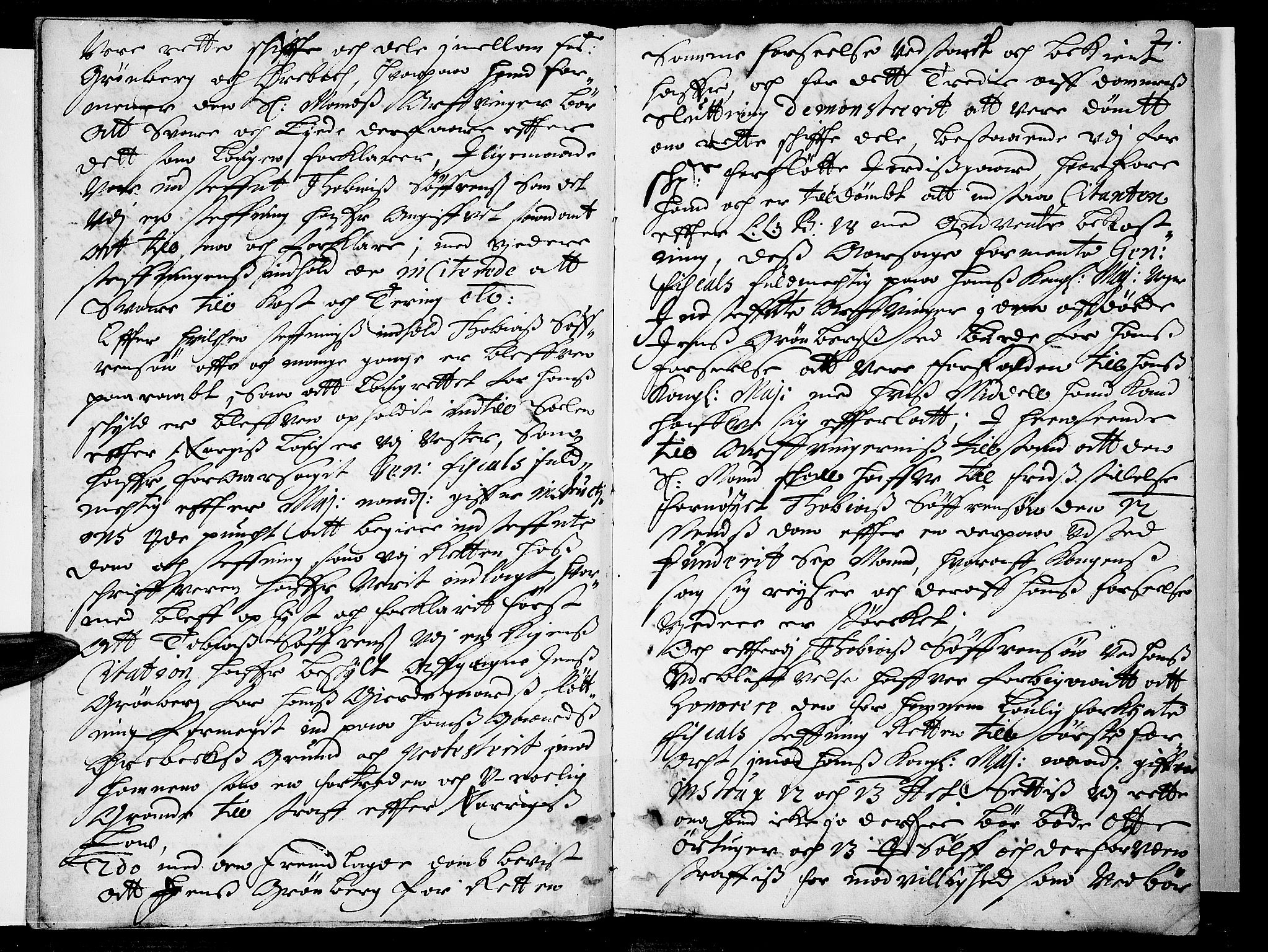 Follo sorenskriveri, AV/SAO-A-10274/F/Fb/Fba/L0010: Tingbok, 1670-1672, p. 1b-2a