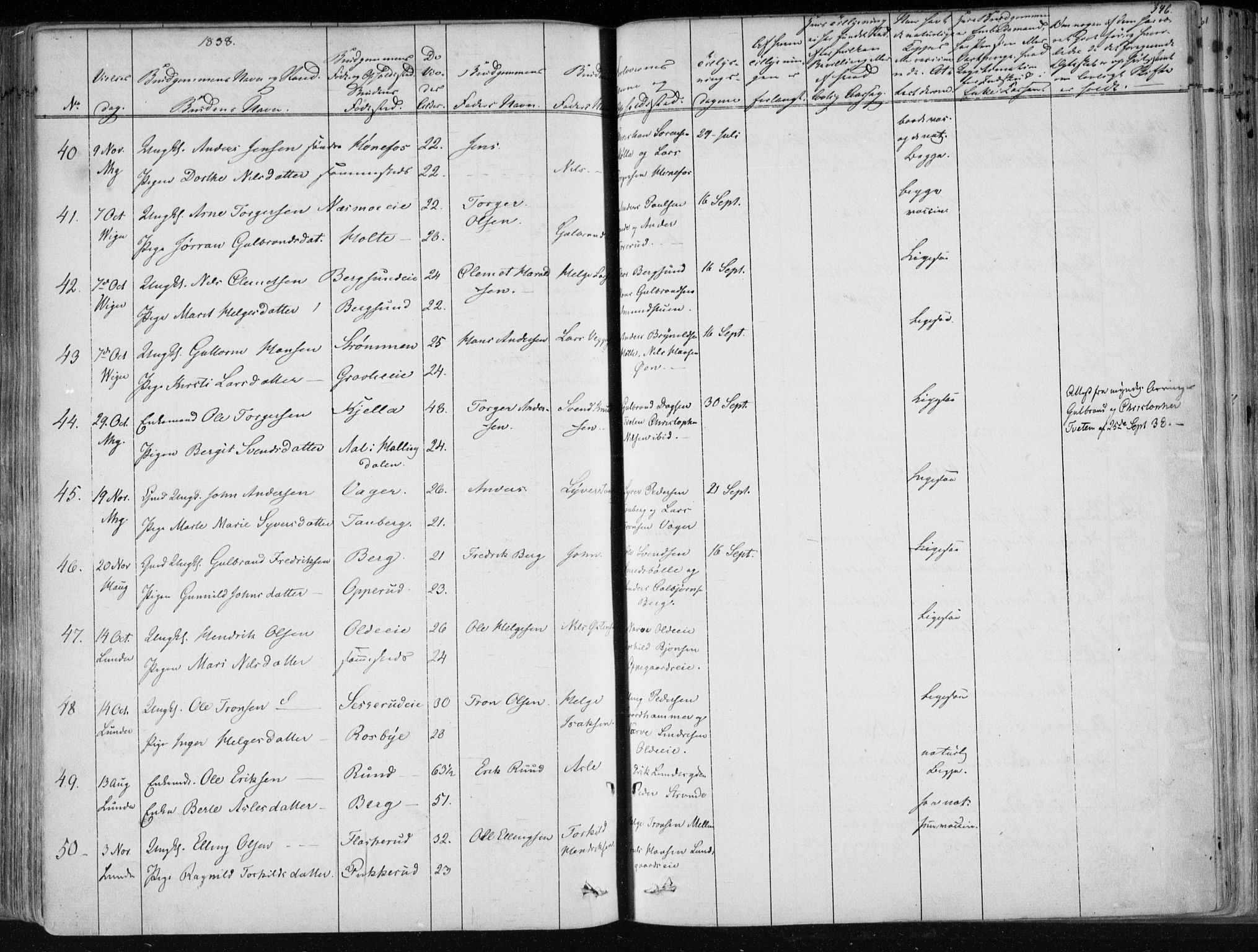 Norderhov kirkebøker, AV/SAKO-A-237/F/Fa/L0010: Parish register (official) no. 10, 1837-1847, p. 346