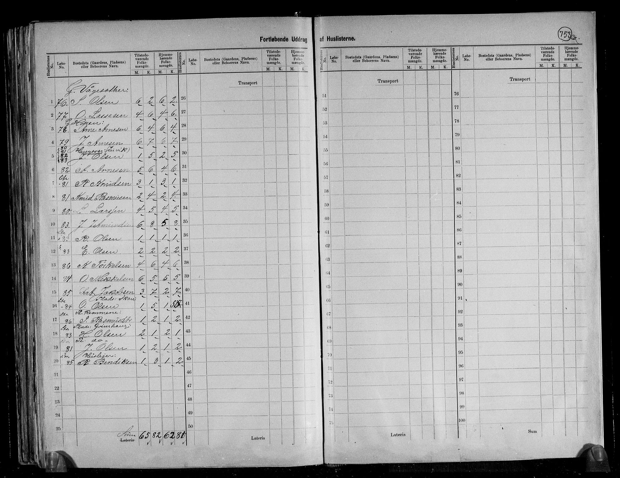 RA, 1891 census for 1266 Masfjorden, 1891, p. 29