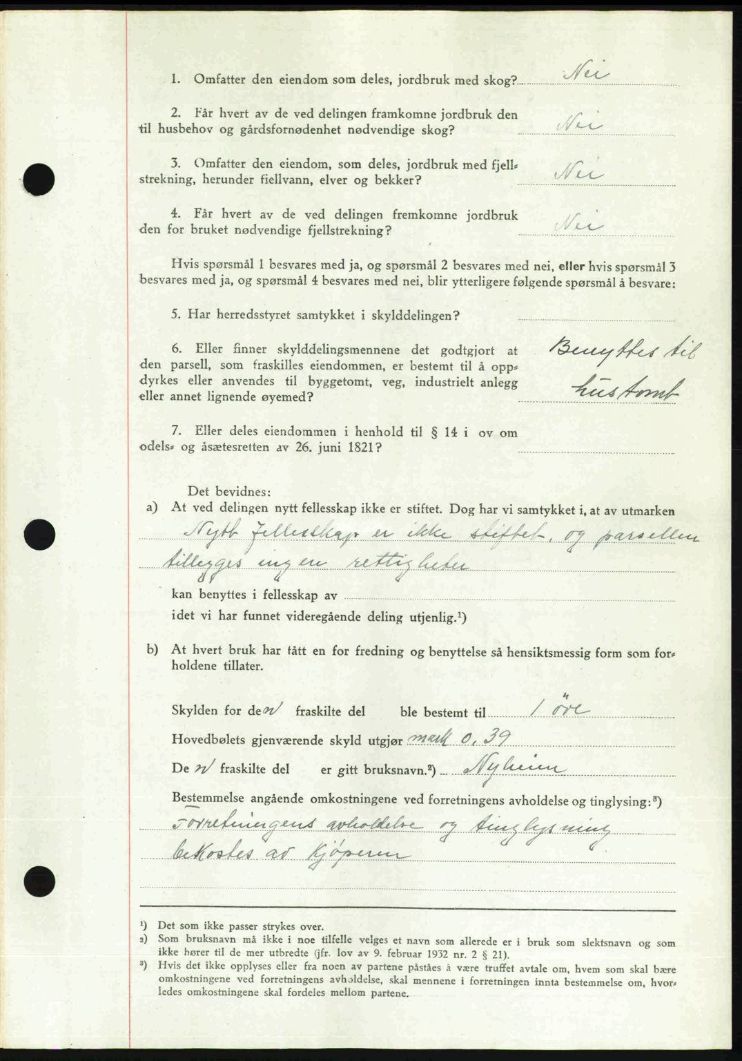 Romsdal sorenskriveri, AV/SAT-A-4149/1/2/2C: Mortgage book no. A21, 1946-1946, Diary no: : 1970/1946