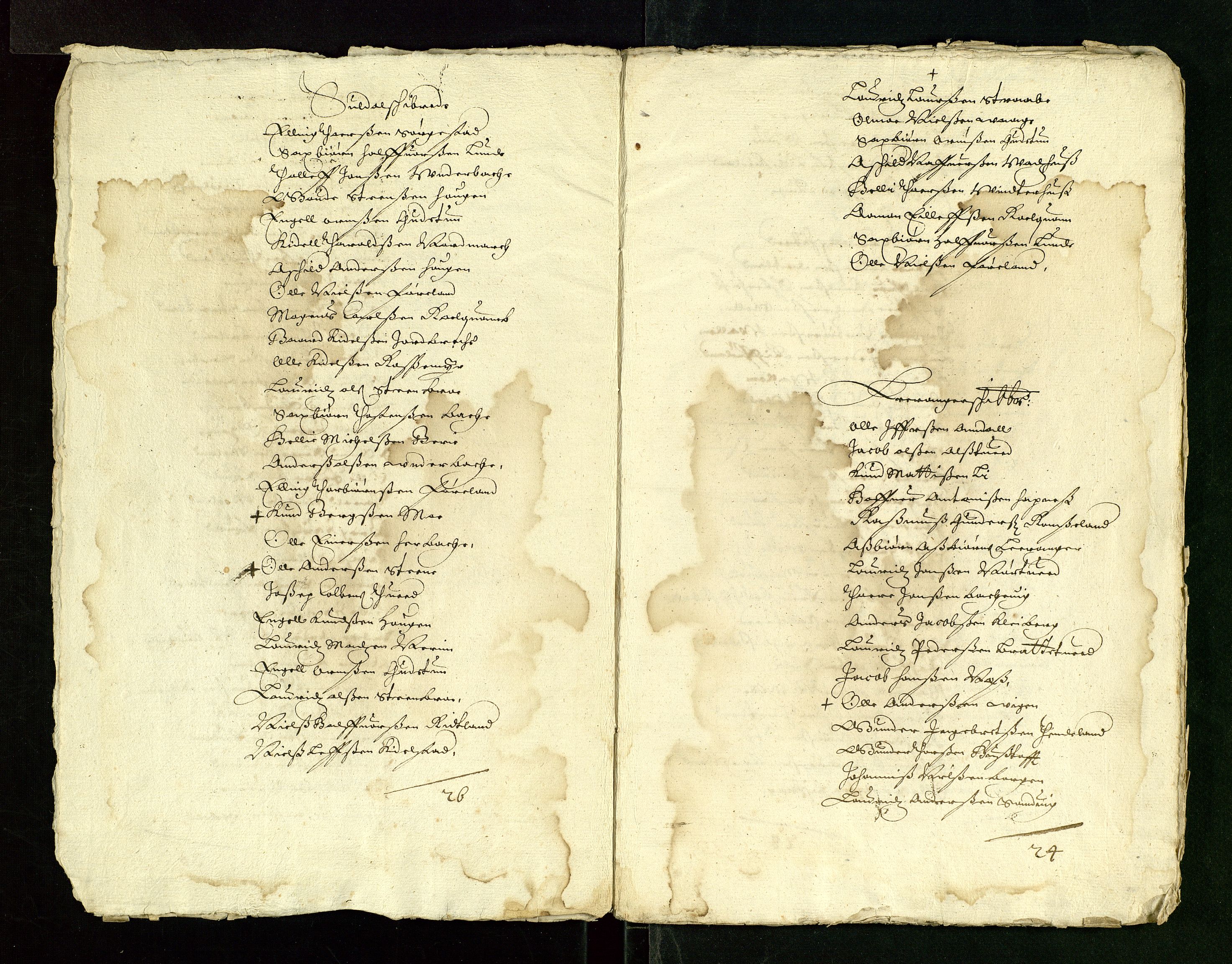 Stavanger len, AV/SAST-A-101870/Ob/L0025: Diverse, 1644-1661, p. 196