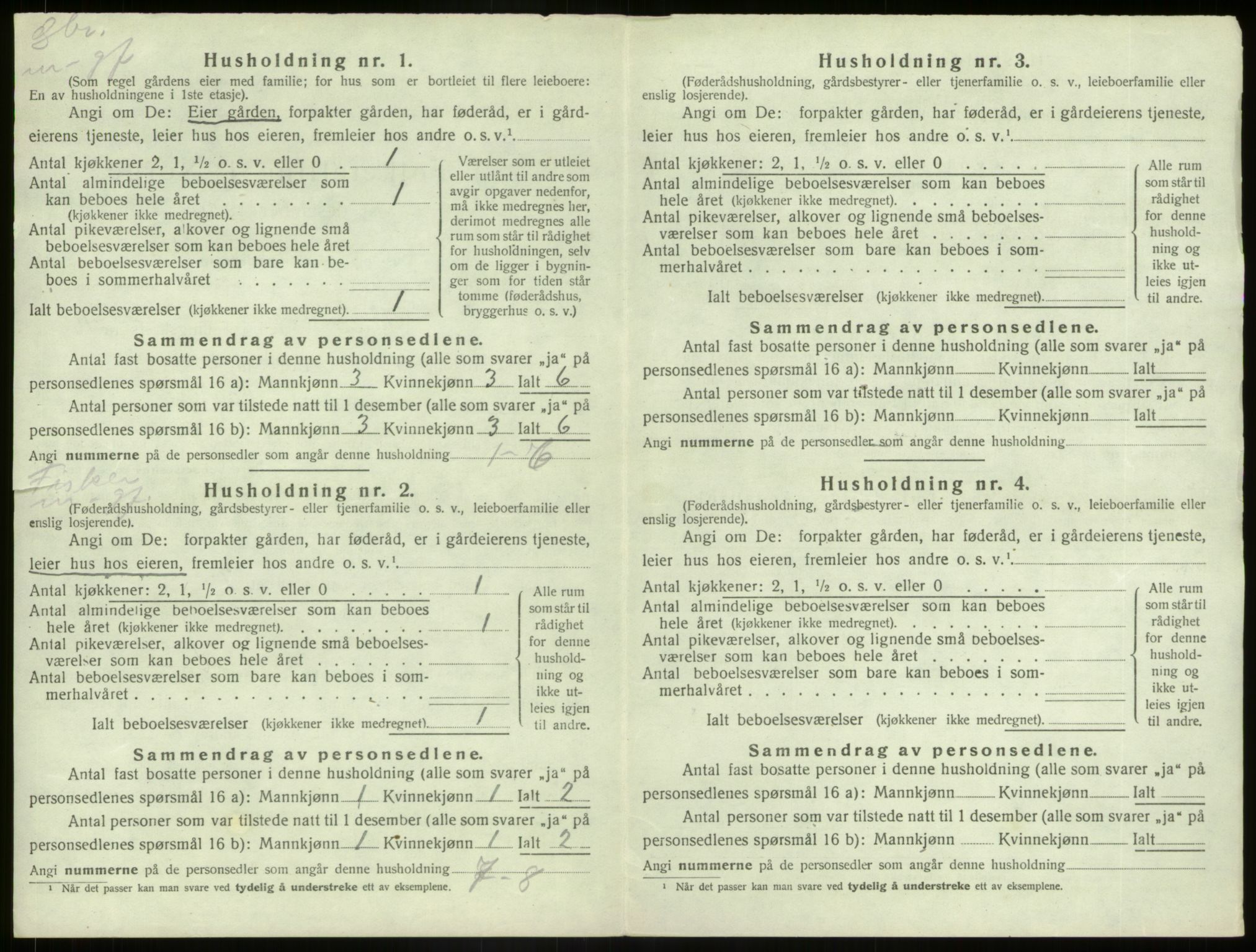 SAB, 1920 census for Kinn, 1920, p. 778