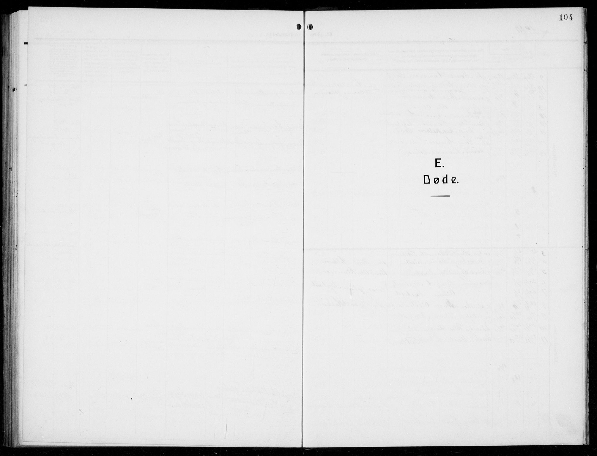 Manger sokneprestembete, SAB/A-76801/H/Hab: Parish register (copy) no. D  4, 1910-1935, p. 104