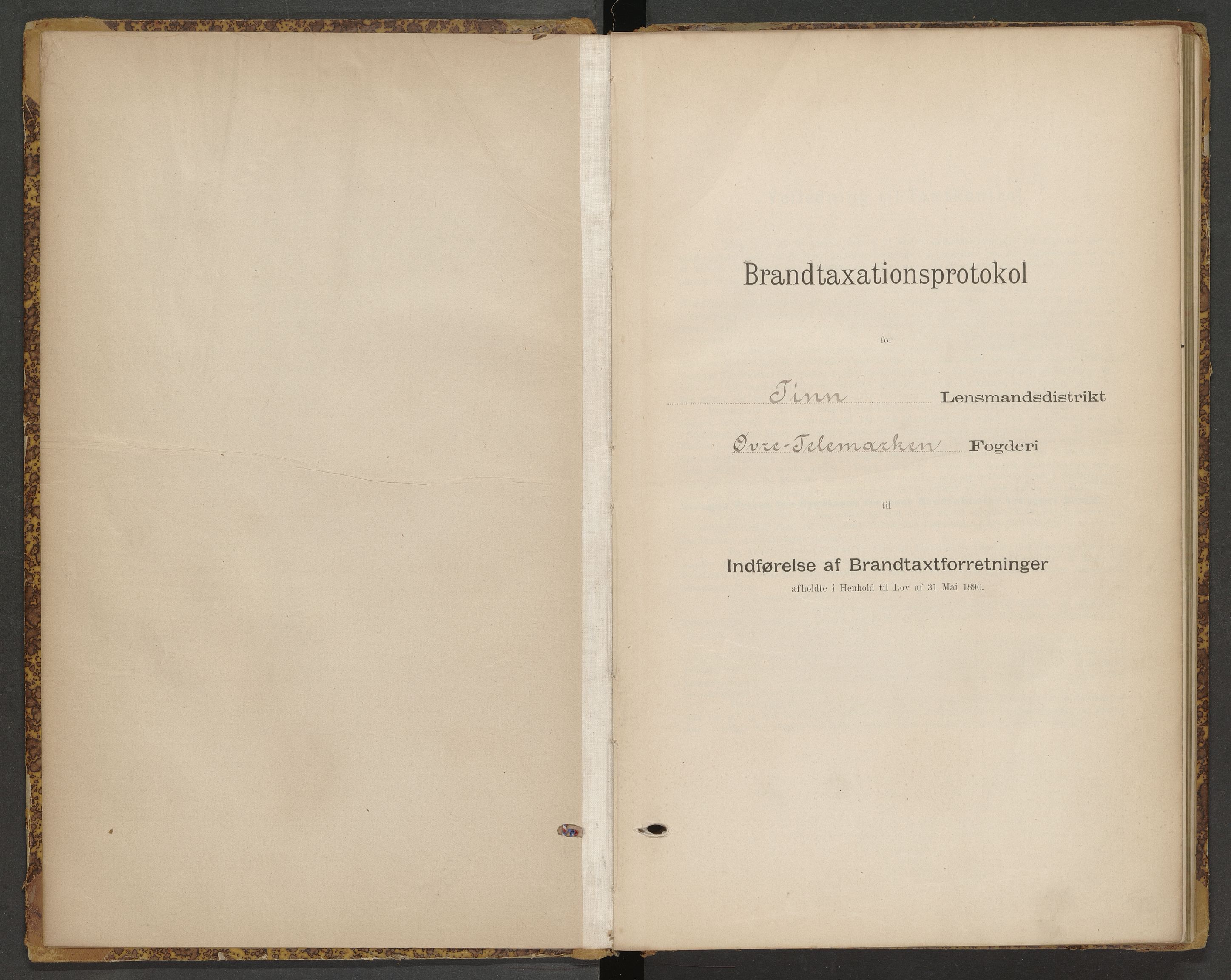 Tinn lensmannskontor, AV/SAKO-A-576/Y/Yc/Ycb/L0001: Skjematakstprotokoll, 1894-1904