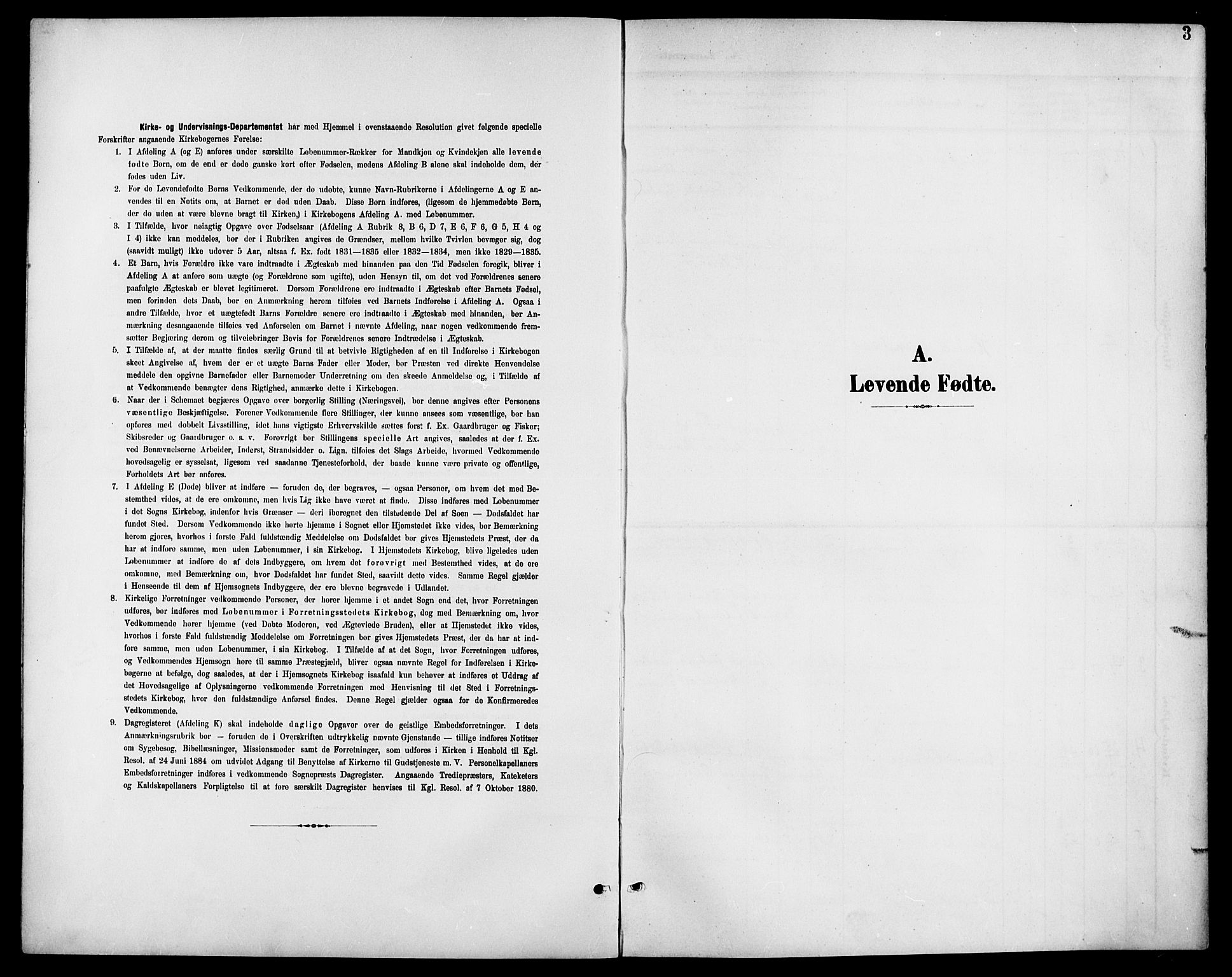 Aurskog prestekontor Kirkebøker, SAO/A-10304a/G/Gb/L0002: Parish register (copy) no. II 2, 1901-1926, p. 3