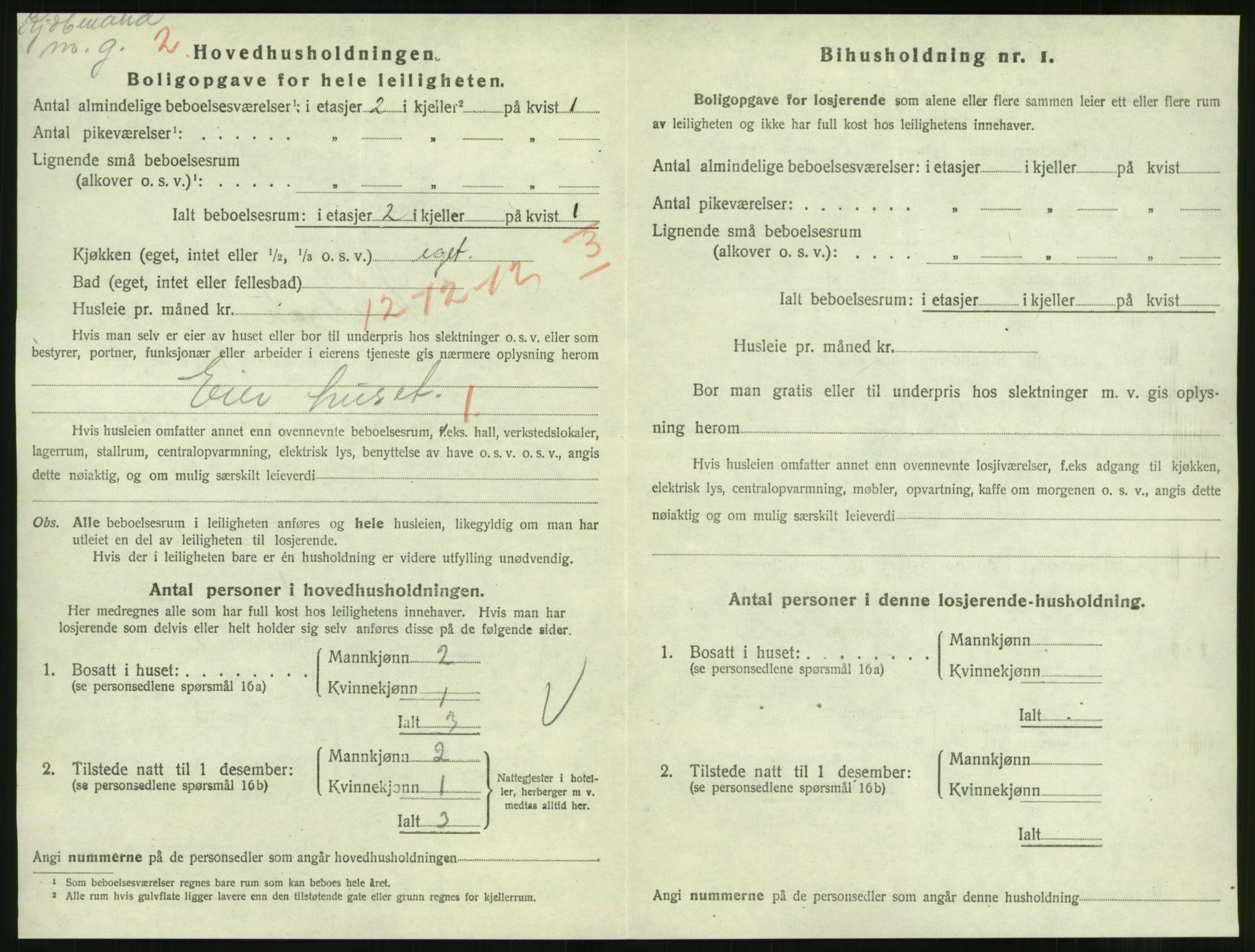 SAT, 1920 census for Molde, 1920, p. 1036